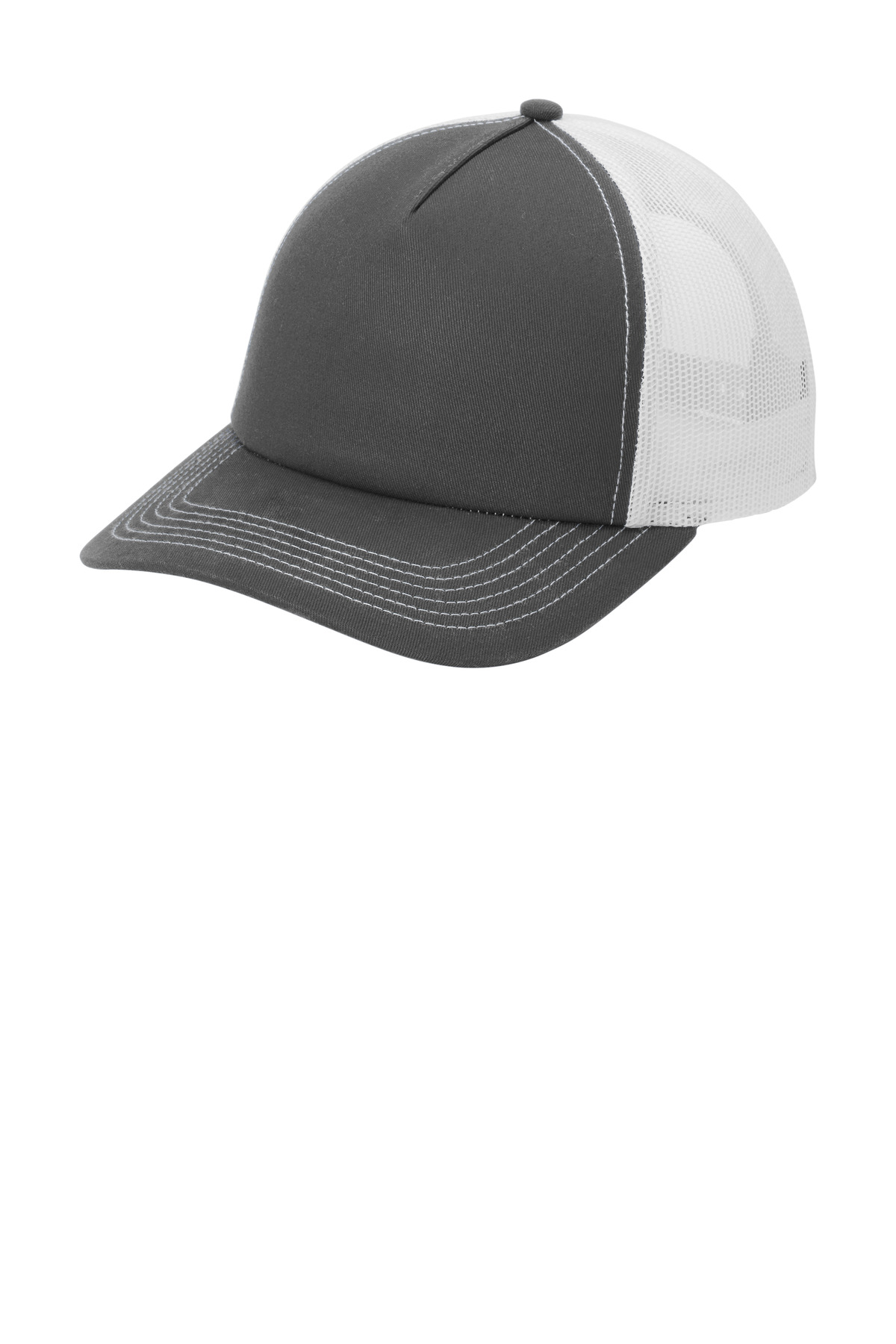 Port Authority ® Low-Profile Snapback 5-Panel Trucker Cap C405LP - Image 3