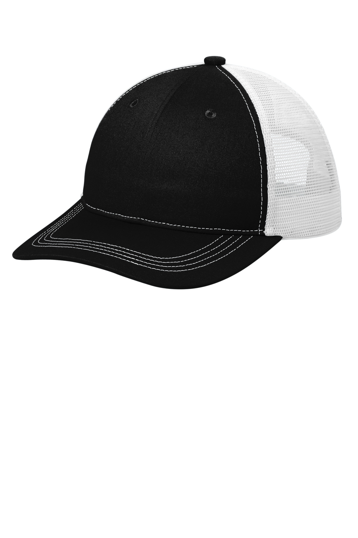 Port Authority ® Unstructured Snapback Trucker Cap C409 - Image 5