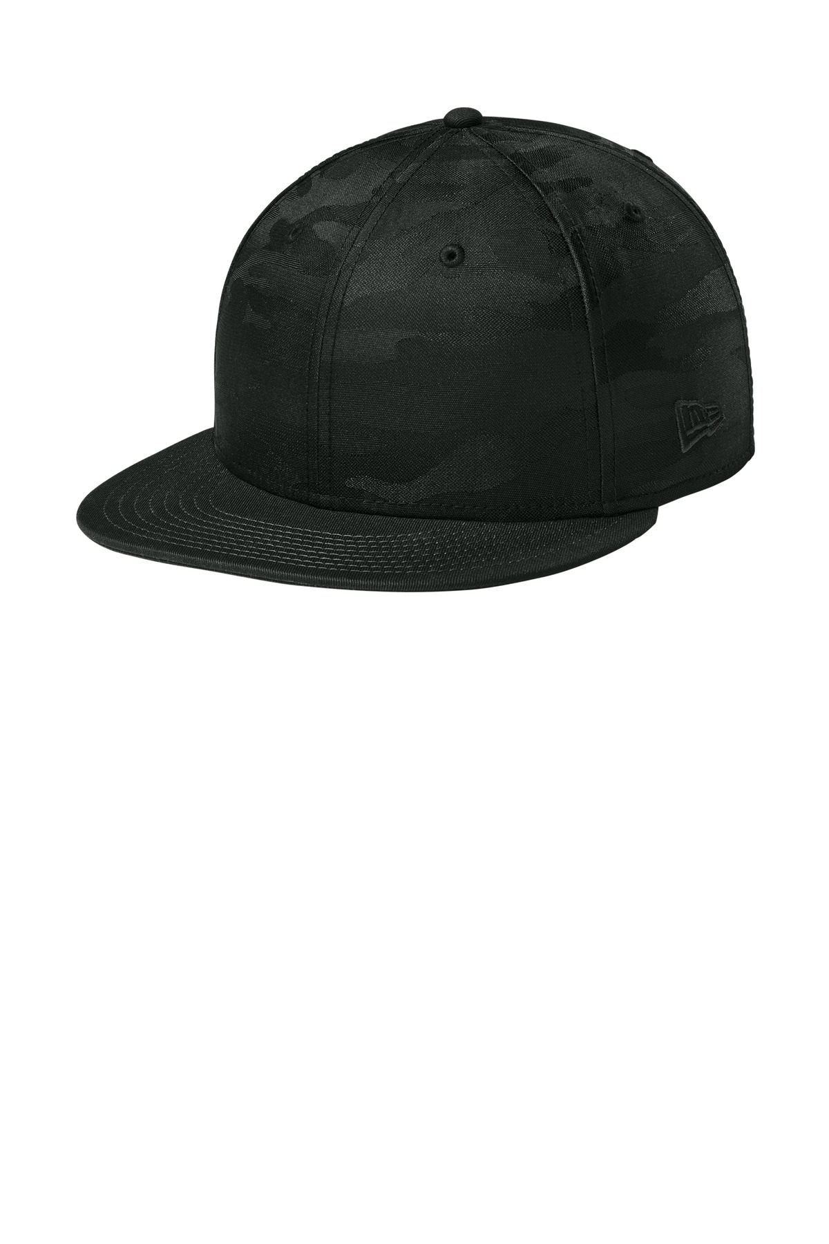 New Era Camo Flat Bill Snapback Cap NE407