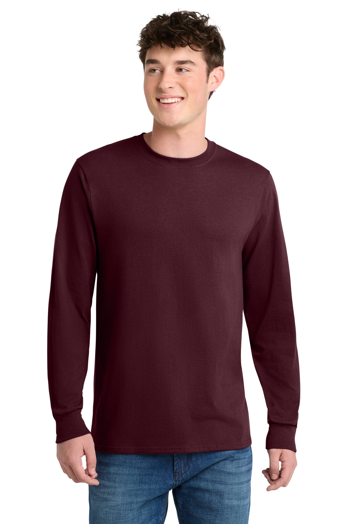 Port & Co Tall Long Sleeve Core Blend Tee. PC55LST