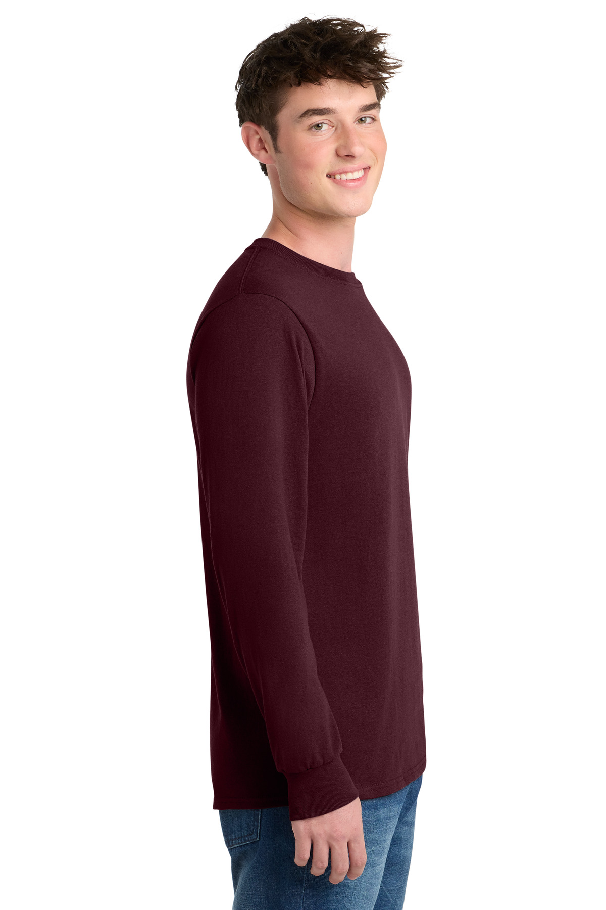 Port & Co Tall Long Sleeve Core Blend Tee. PC55LST