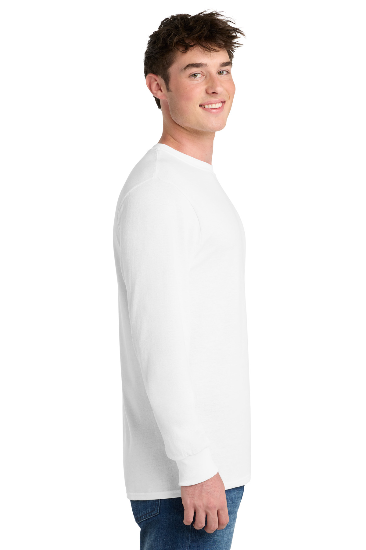 Port & Co Tall Long Sleeve Core Blend Tee. PC55LST