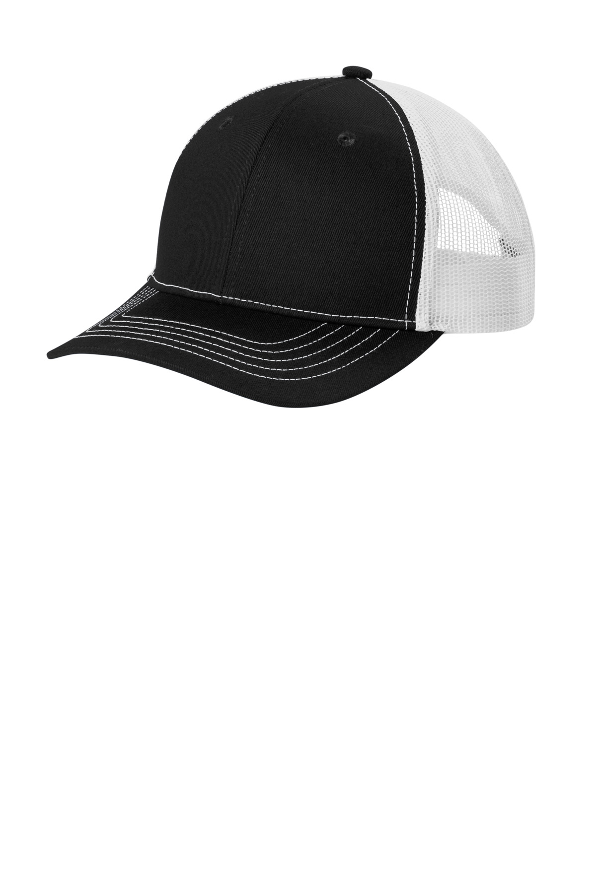 Port Authority ® Youth Snapback Trucker Cap YC402 - Image 3