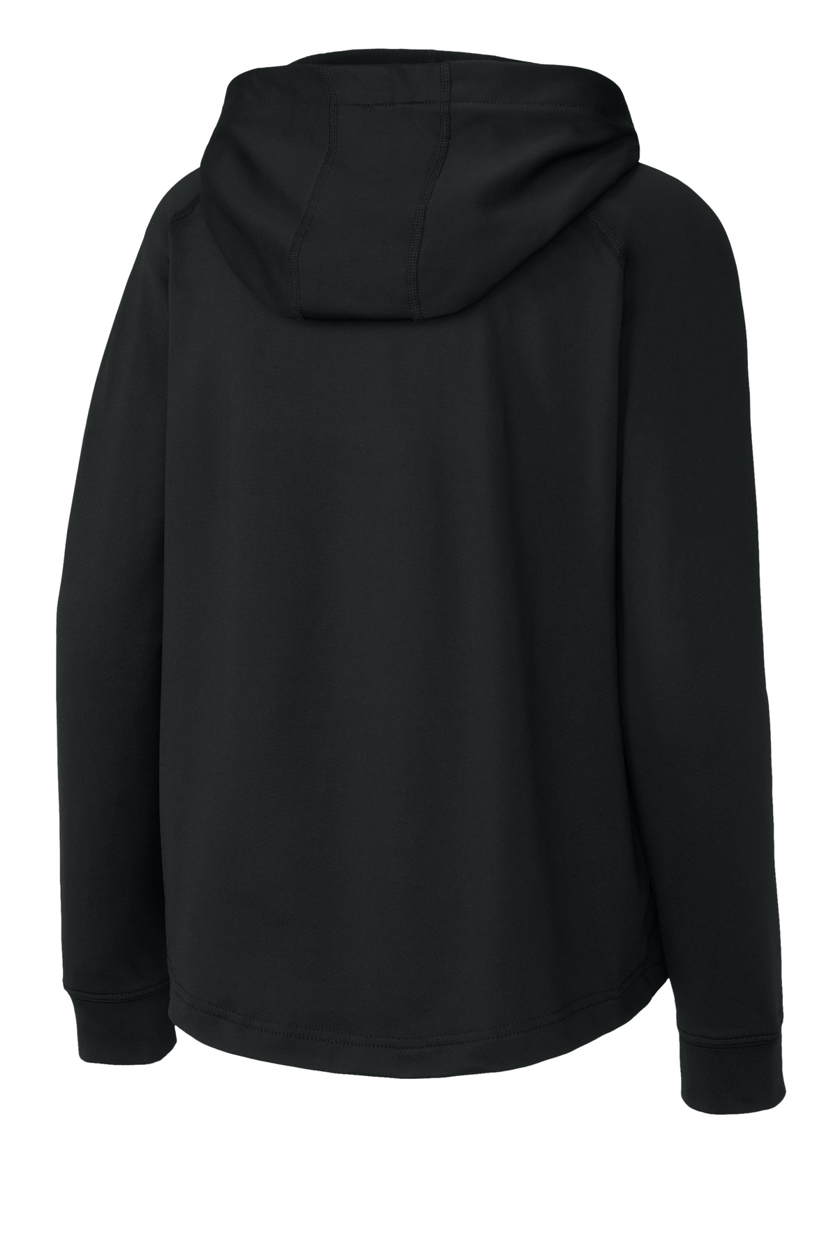 Richardson Youth Charge Performance Fleece Long Sleeve Hoodie RY7200LSH in Black