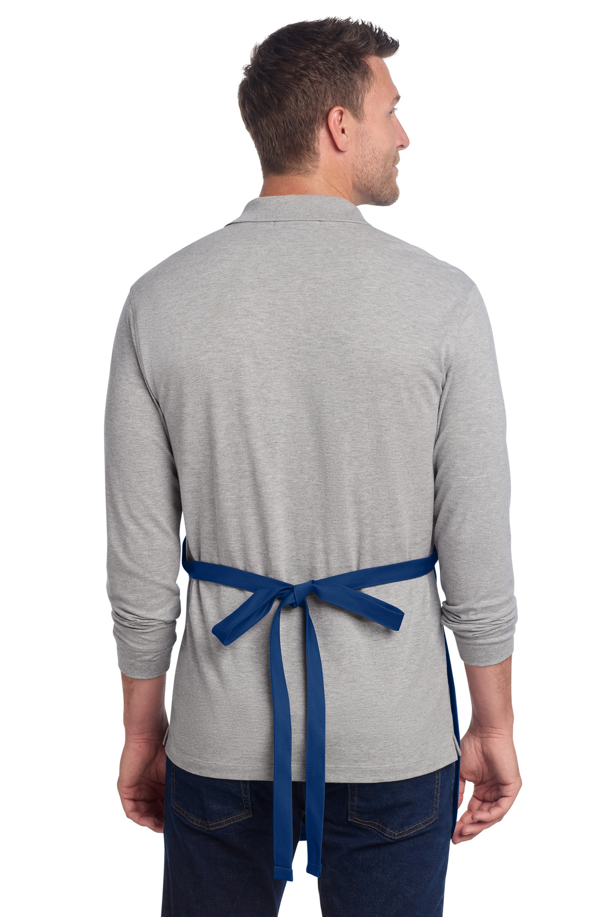 Port Authority Full-Length Two-Pocket Bib Apron. A600