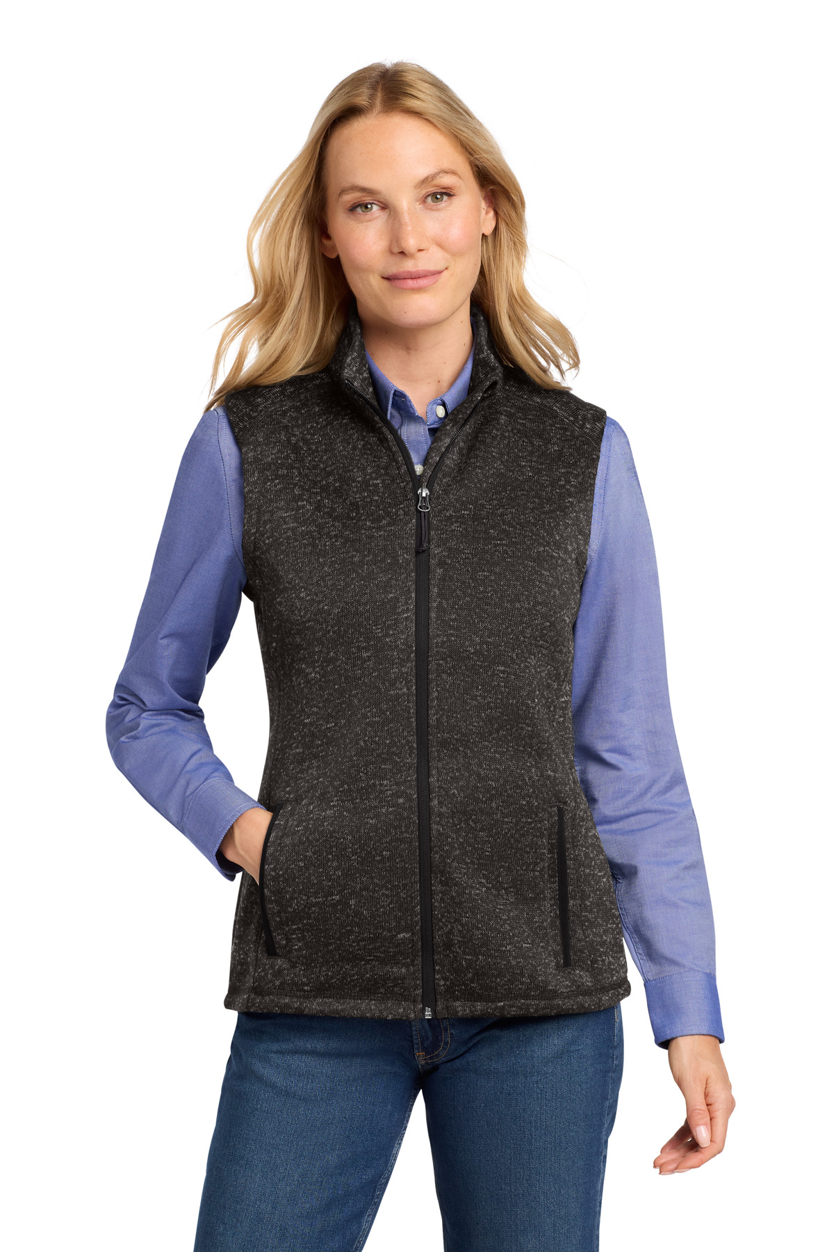Port Authority Outerwear, Sweat shirts & Fleece for Hospitality ® Ladies Sweater Fleece Vest-Port Authority