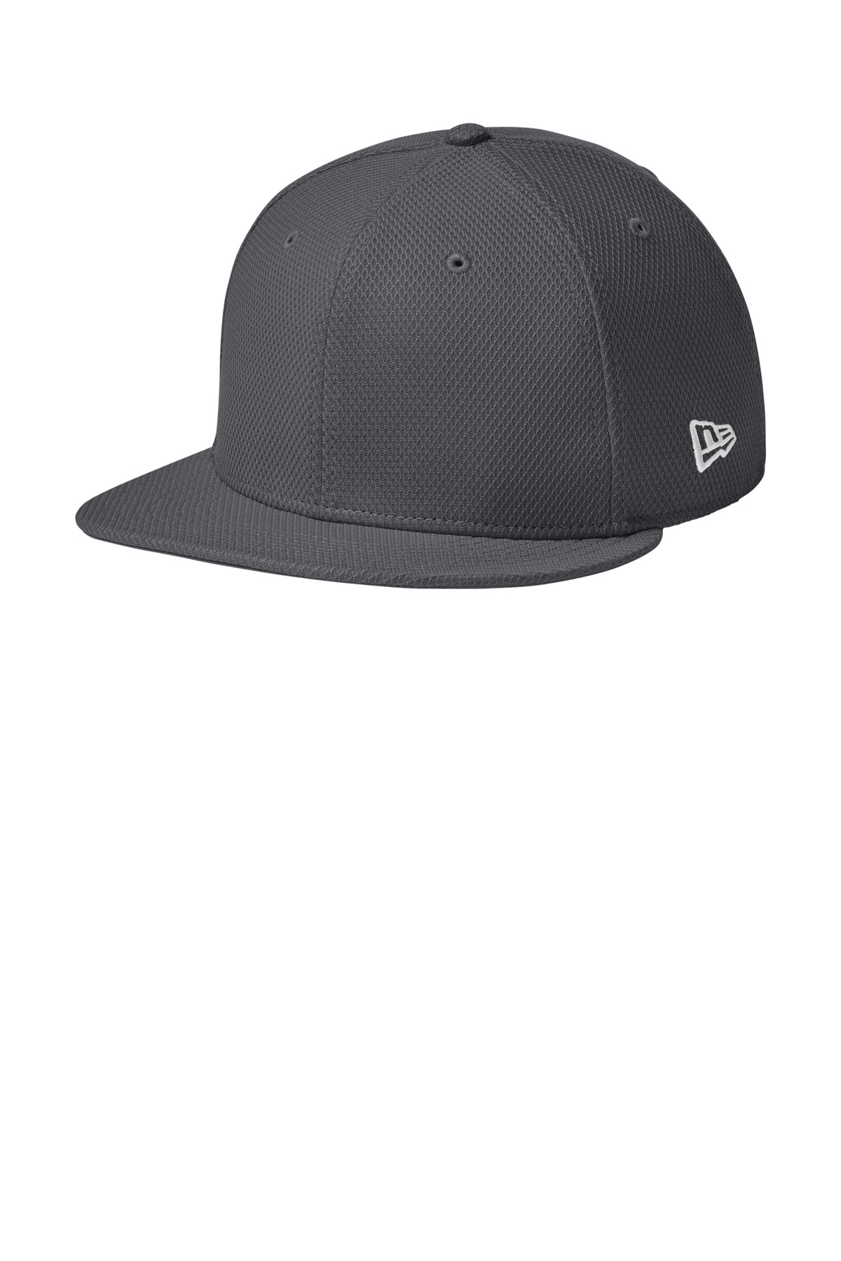 New Era Original Fit Diamond Era Flat Bill Snapback Cap. NE404