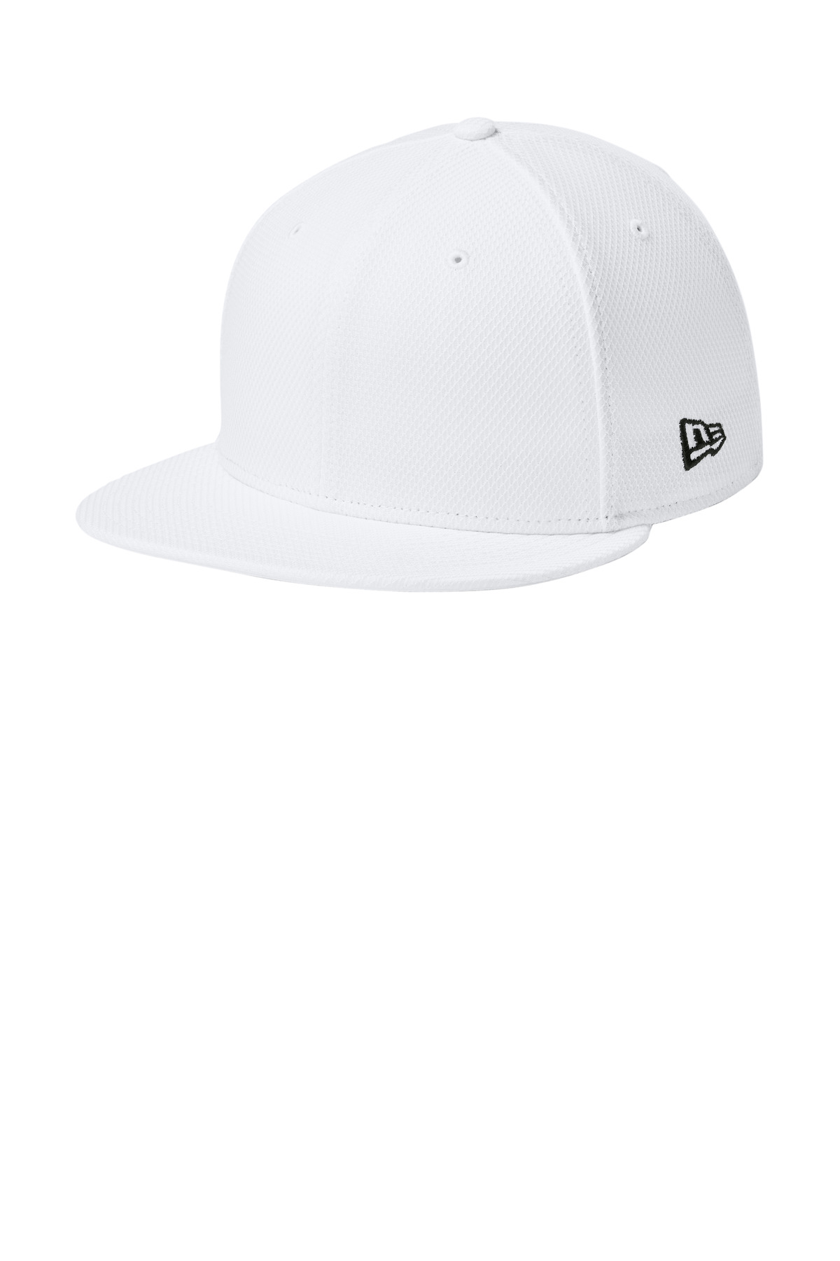 New Era Original Fit Diamond Era Flat Bill Snapback Cap. NE404