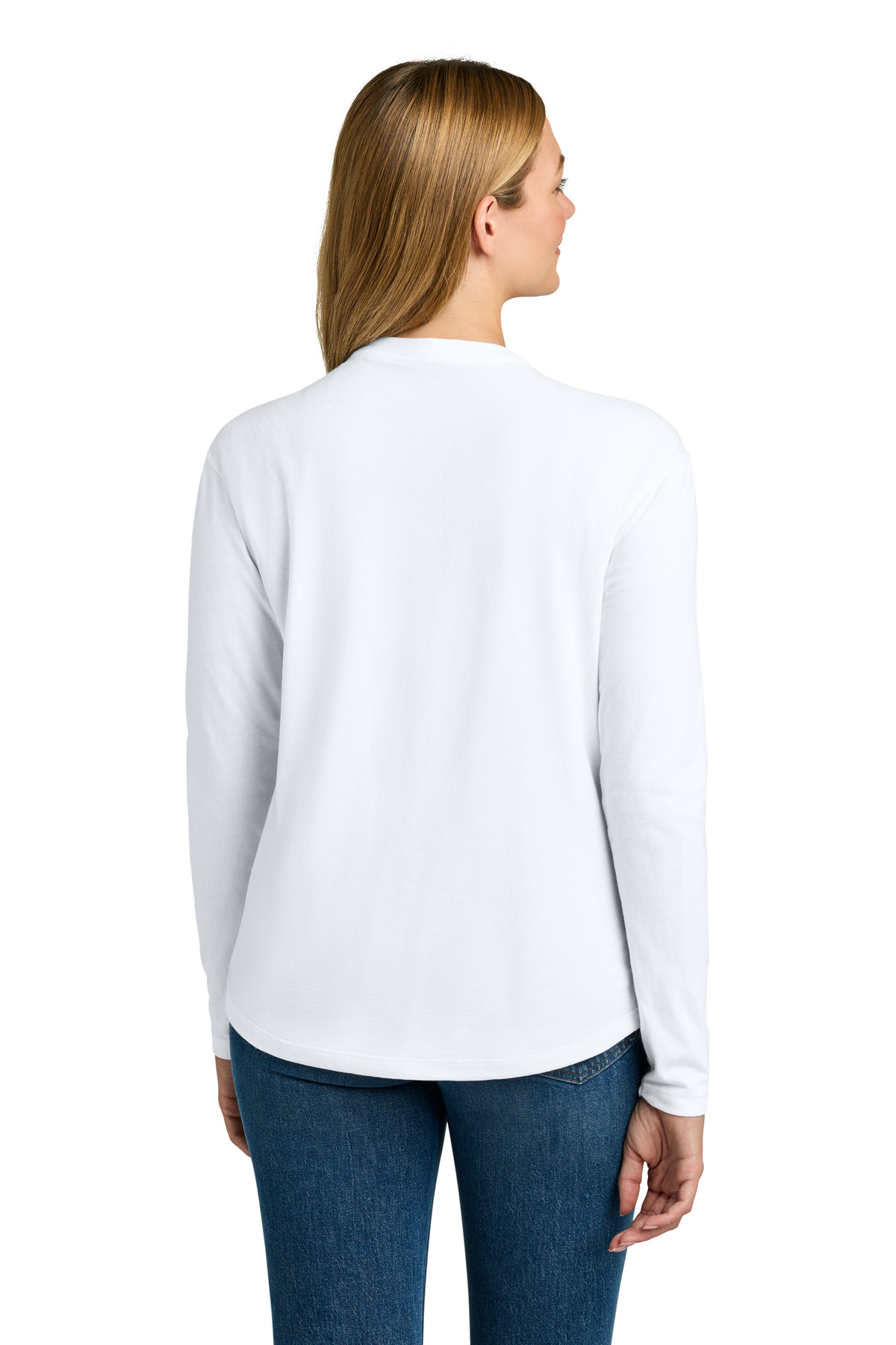 Next Level Apparel Women's Cotton Relaxed Long Sleeve Tee NL3911