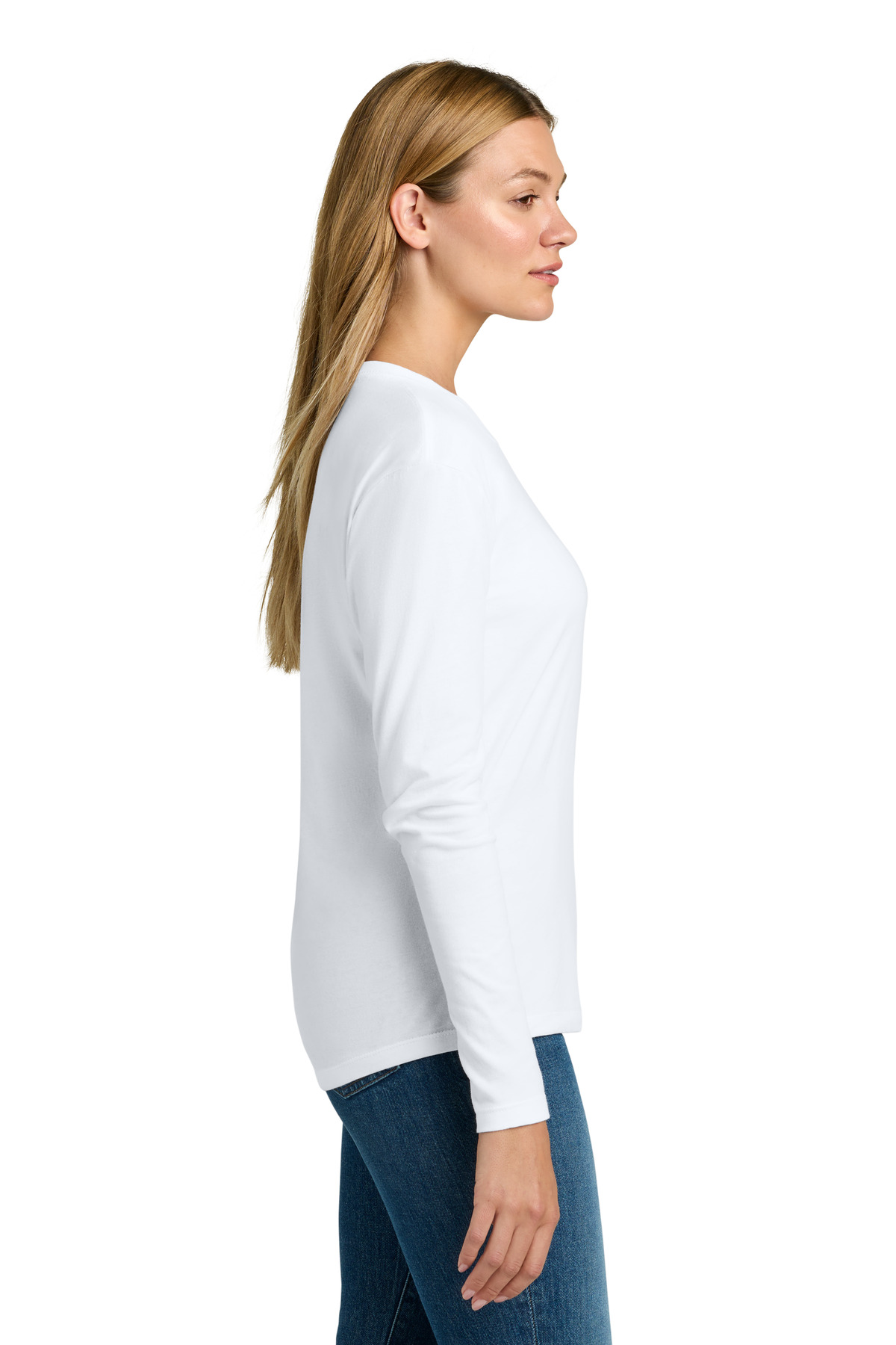 Next Level Apparel Women's Cotton Relaxed Long Sleeve Tee NL3911