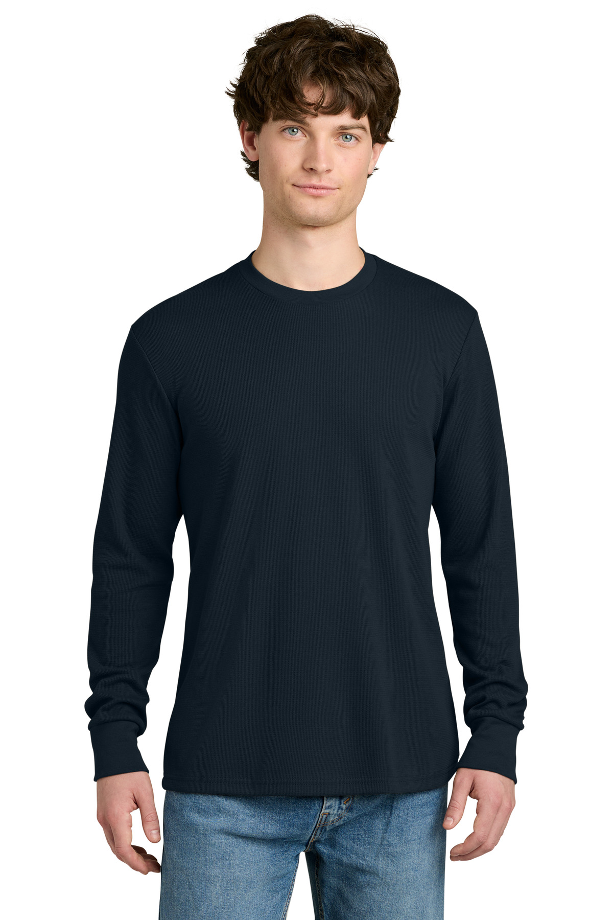 Ideal Thermal Long Sleeve Tee - Midnight Navy