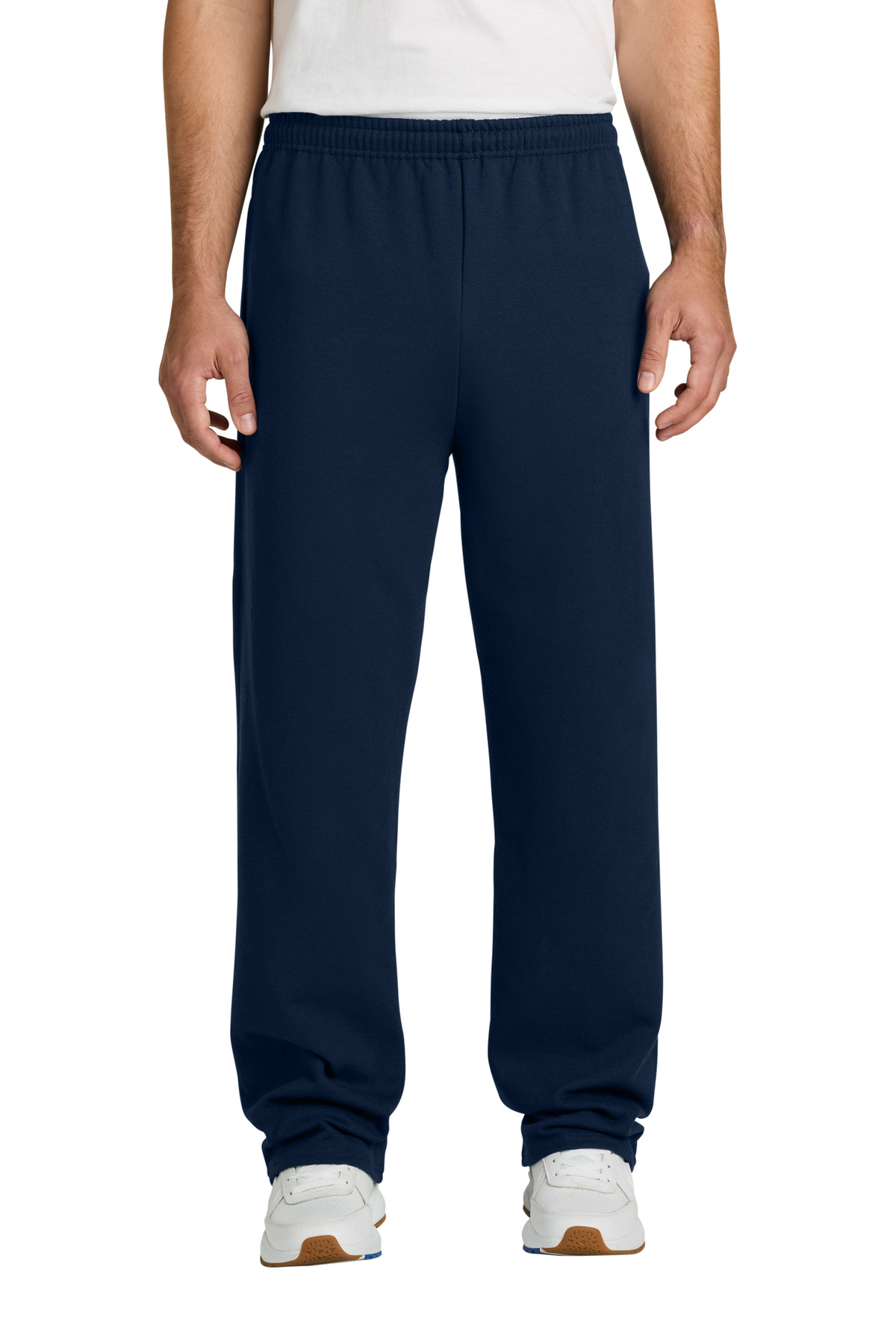 Jerzees ® NuBlend ® Open Bottom Pant with Pockets. 974MP - J. Navy