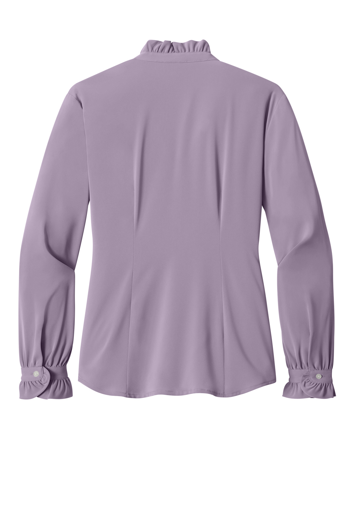 Brooks Brothers Women's Long Sleeve Ruffle Collar Blouse BB18011