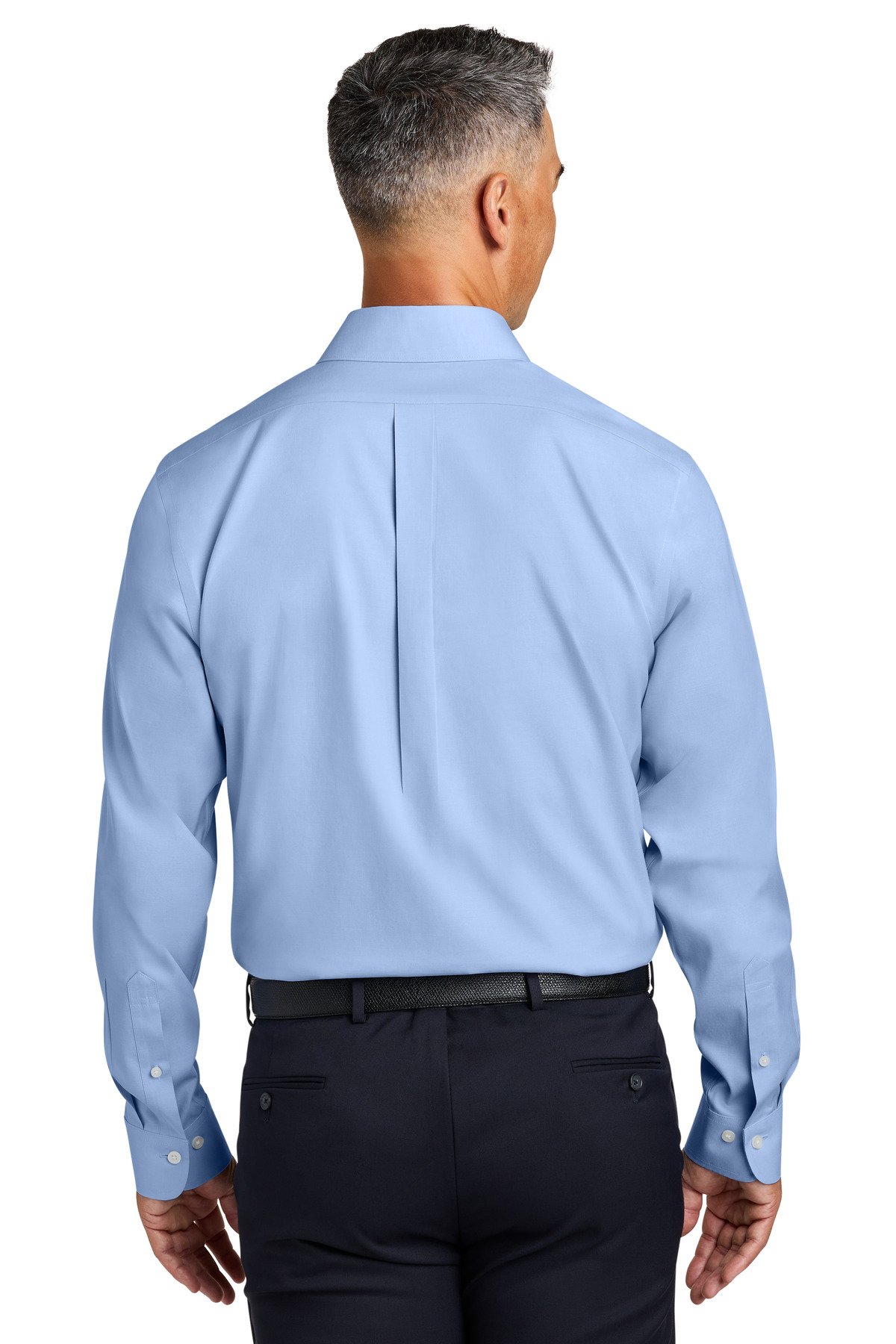 Brooks Brothers Wrinkle-Free Stretch Pinpoint Spread Collar Shirt BB18012