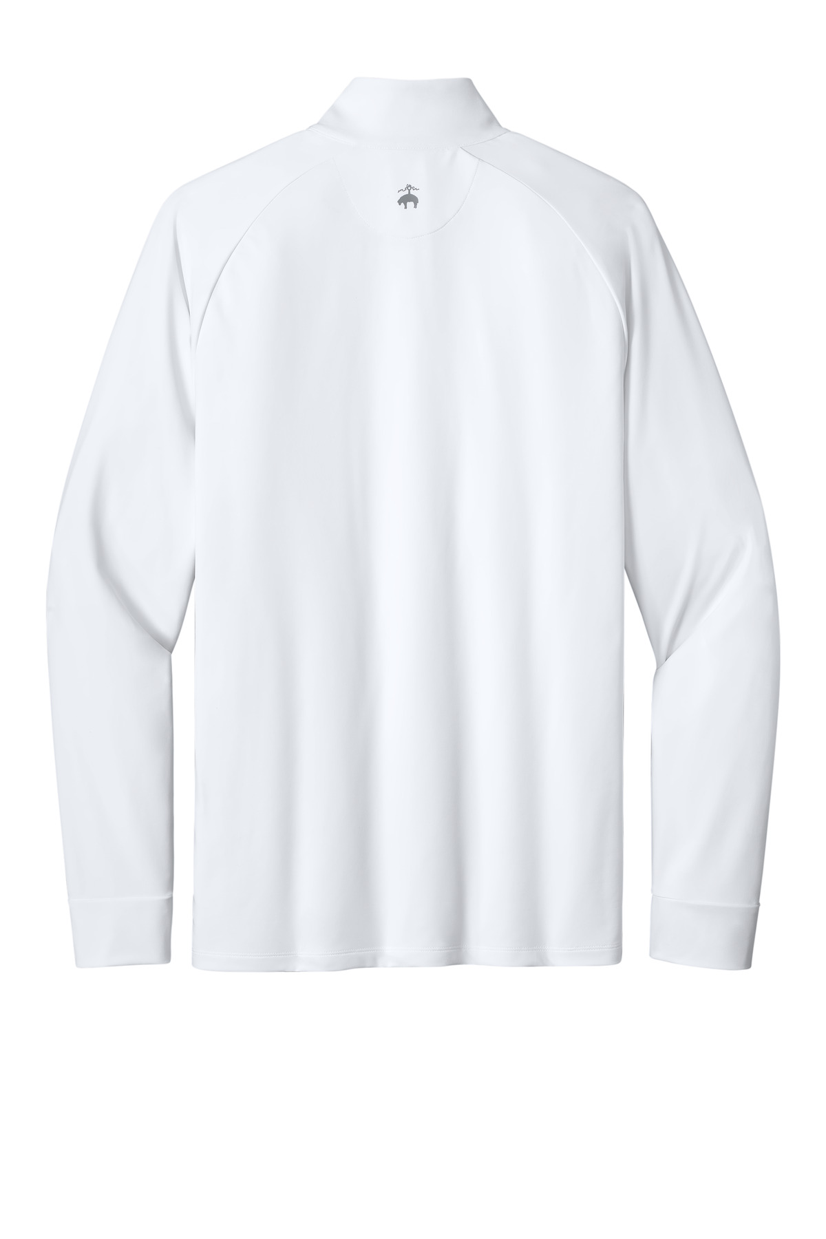 Brooks Brothers Luxe Performance 1/4-Zip BB18214 in White — Back
