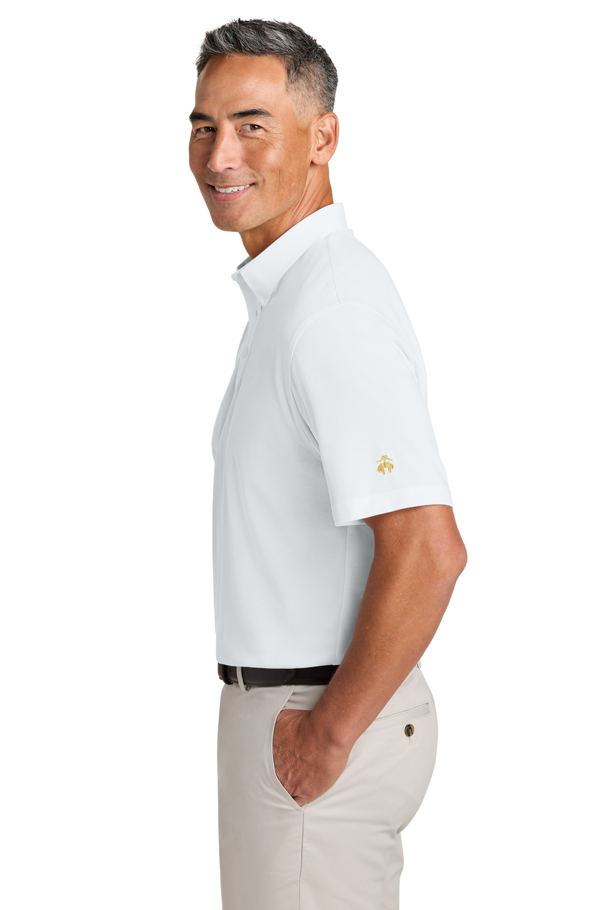 Brooks Brothers Pinpoint Pique Dress Polo BB18222