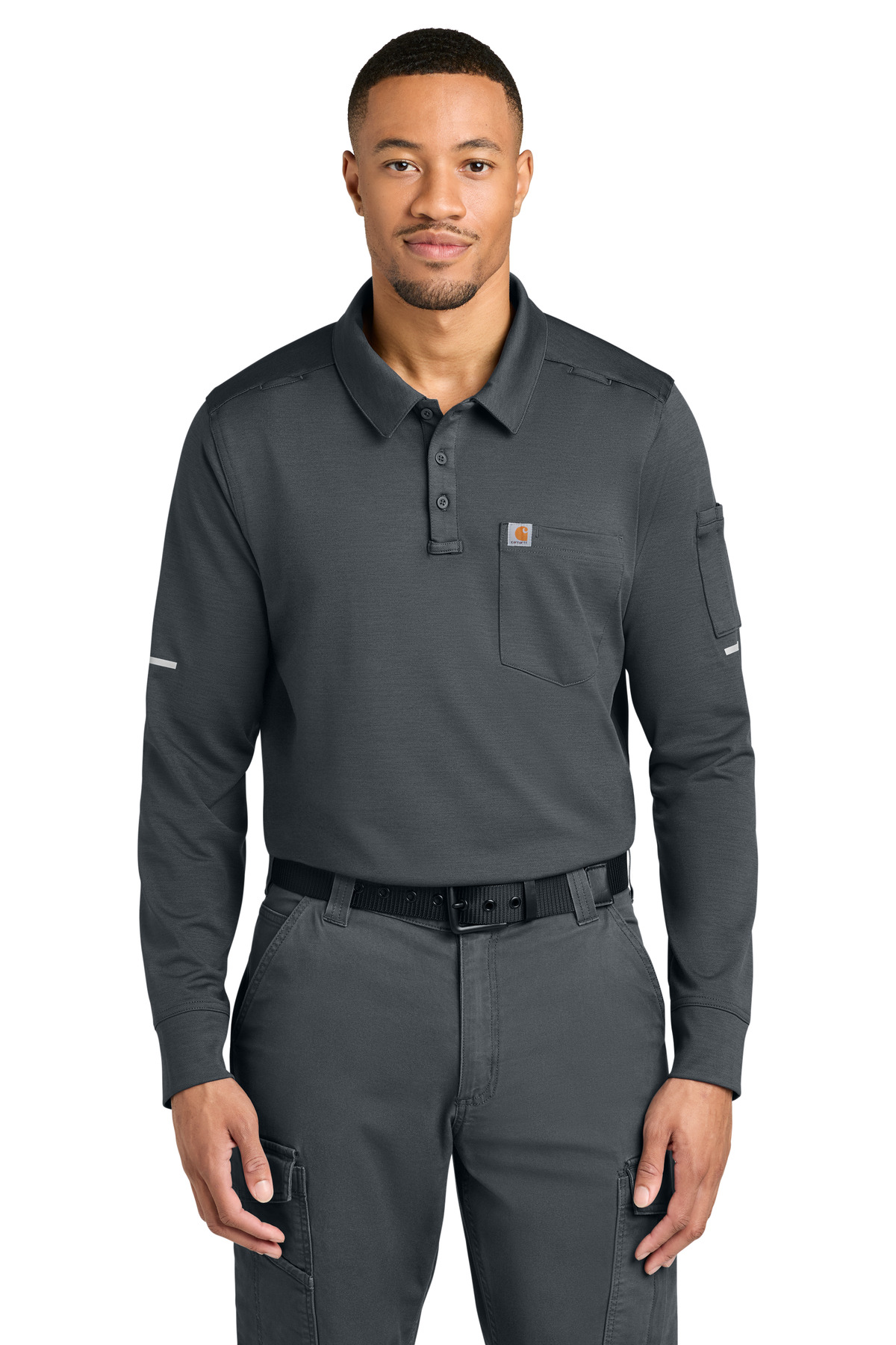 Carhartt FLD & RSCU Long Sleeve Polo-Carhartt