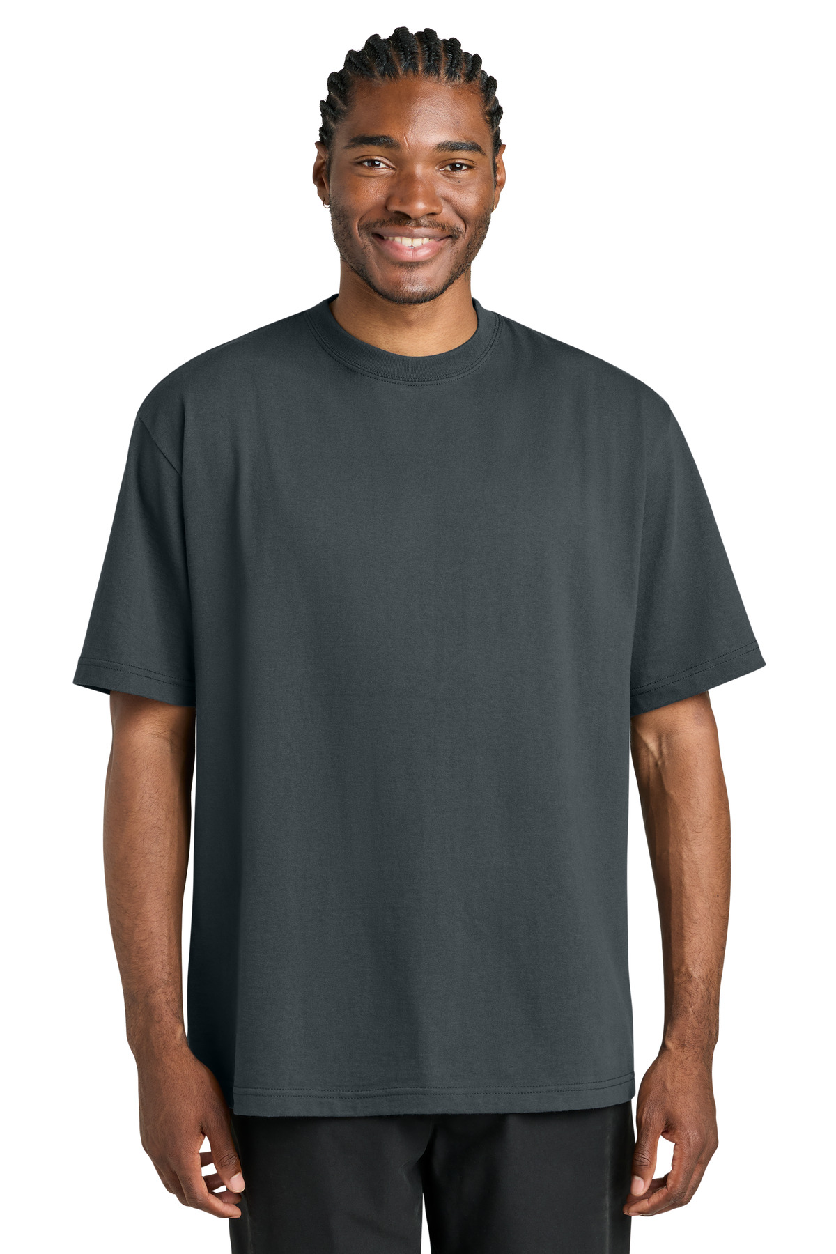 District ® 7-Oz. Gritty Tee DT7075 - Graphite