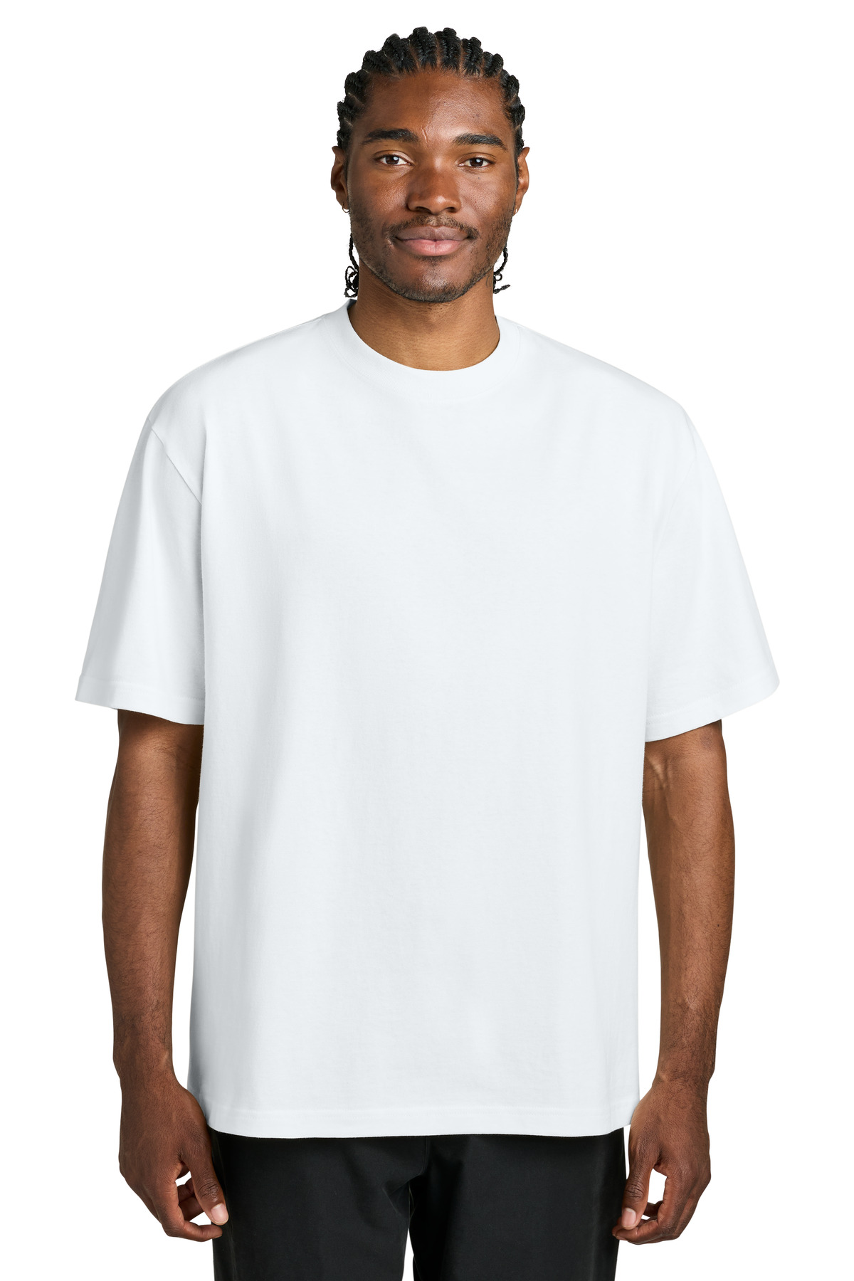 District ® 7-Oz. Gritty Tee DT7075 - White