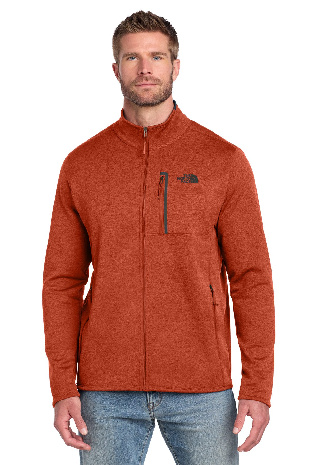 The North Face NF0A7V64 custom sweatshirt custom embroidery & screen printing All Custom Gear Federal Way WA