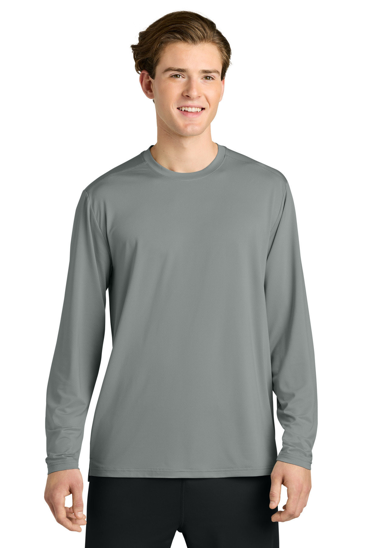 Clutch Long Sleeve Tee - Grey