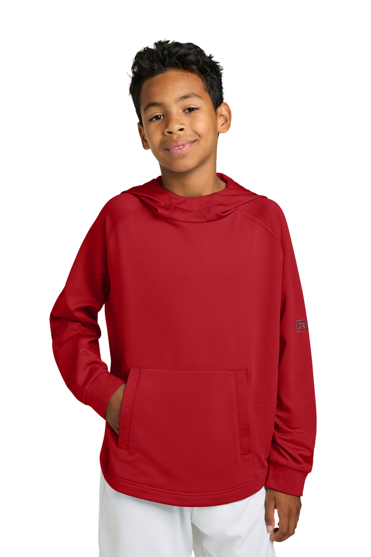 Richardson Youth Charge Performance Fleece Long Sleeve Hoodie RY7200LSH - Image 4