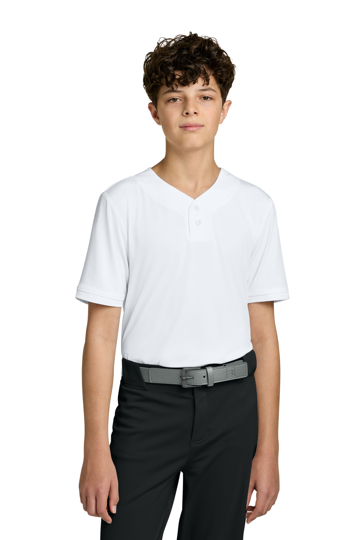 Richardson Youth Select 2-Button Baseball Jersey RY7910 - White