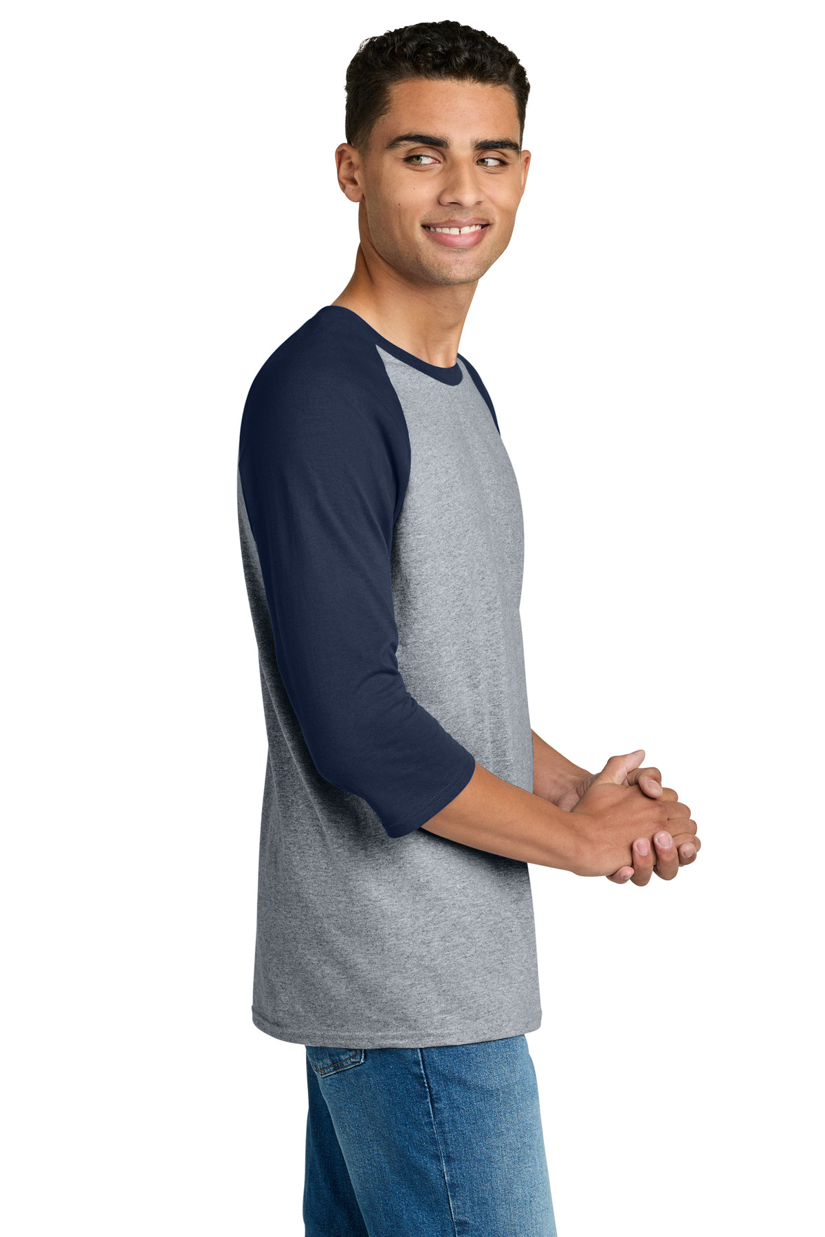 Gildan Heavy Cotton 3/4-Sleeve Raglan T-Shirt. 5700