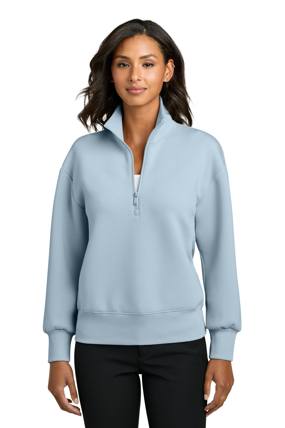 Mercer+Mettle Women‘s Soft Spacer 1/4-Zip-Mercer+Mettle