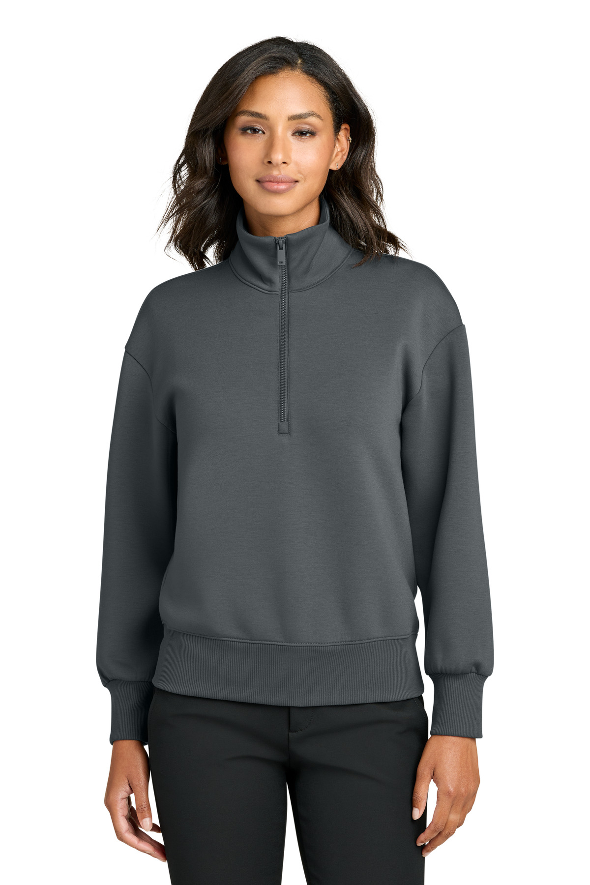 Mercer+Mettle Women's Soft Spacer 1/4-Zip MM3101
