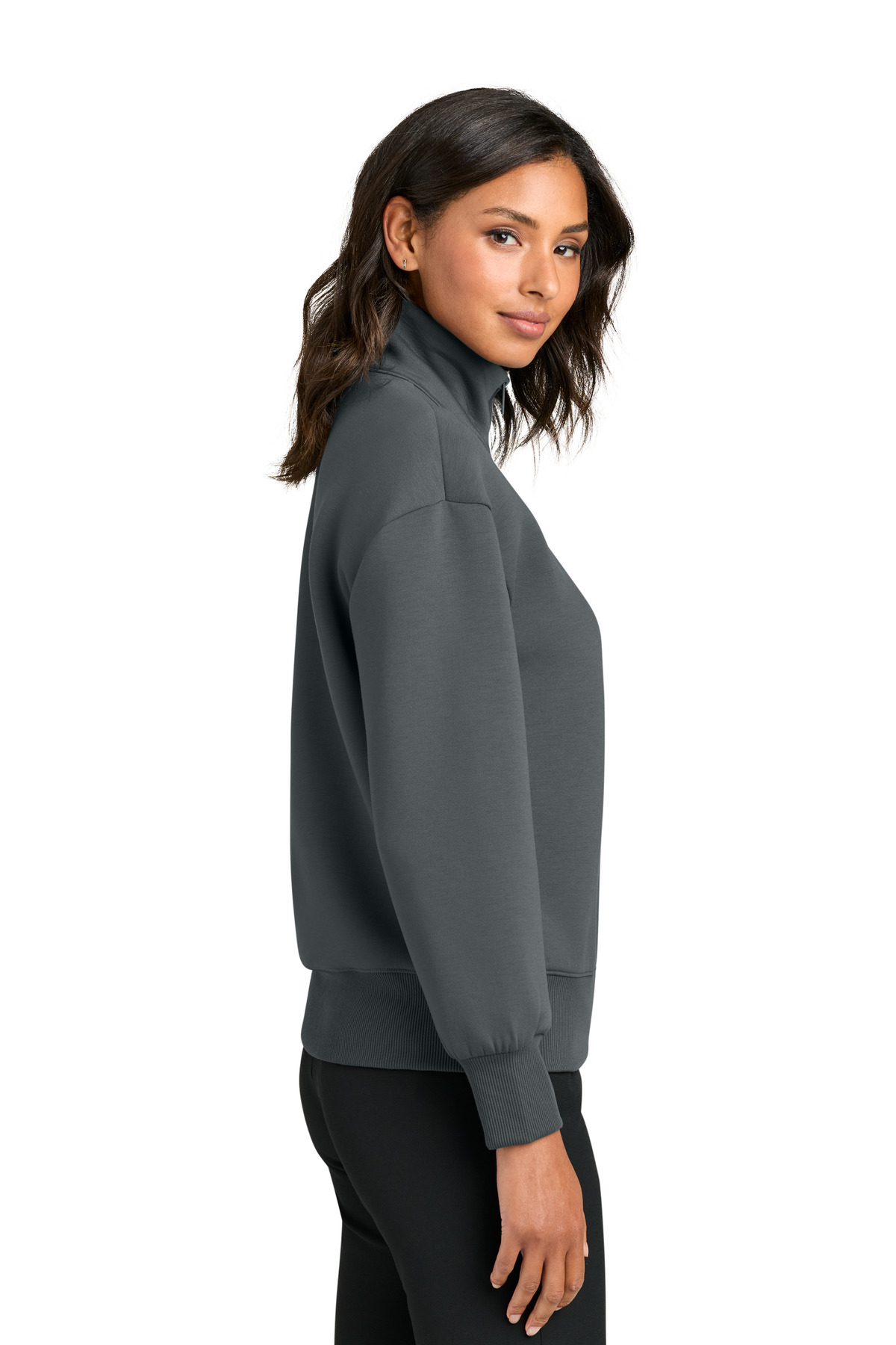 Mercer+Mettle Women's Soft Spacer 1/4-Zip MM3101