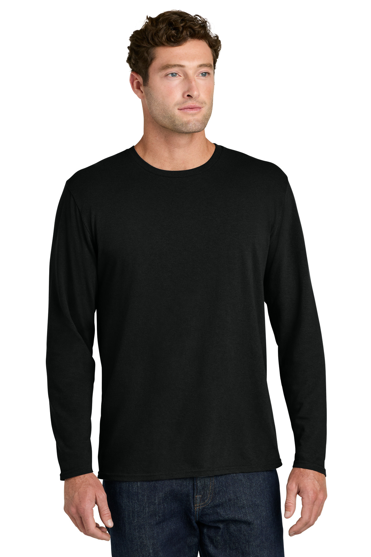 Port & Co PC43LS — Port & Co Easy Cotton Long Sleeve Tee PC43LS