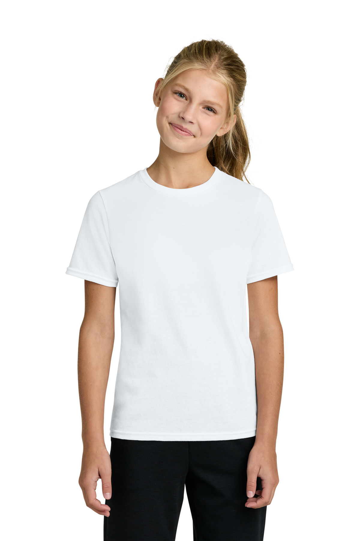 Port & Co Youth Easy Cotton Tee-Port & Co