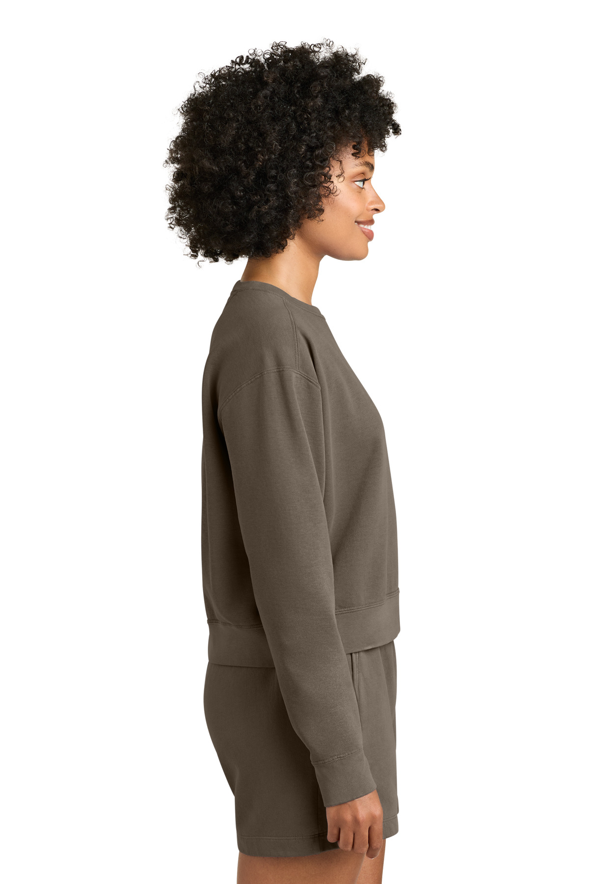 Comfort Colors Women's Mid-Length Crewneck Sweatshirt 1566L