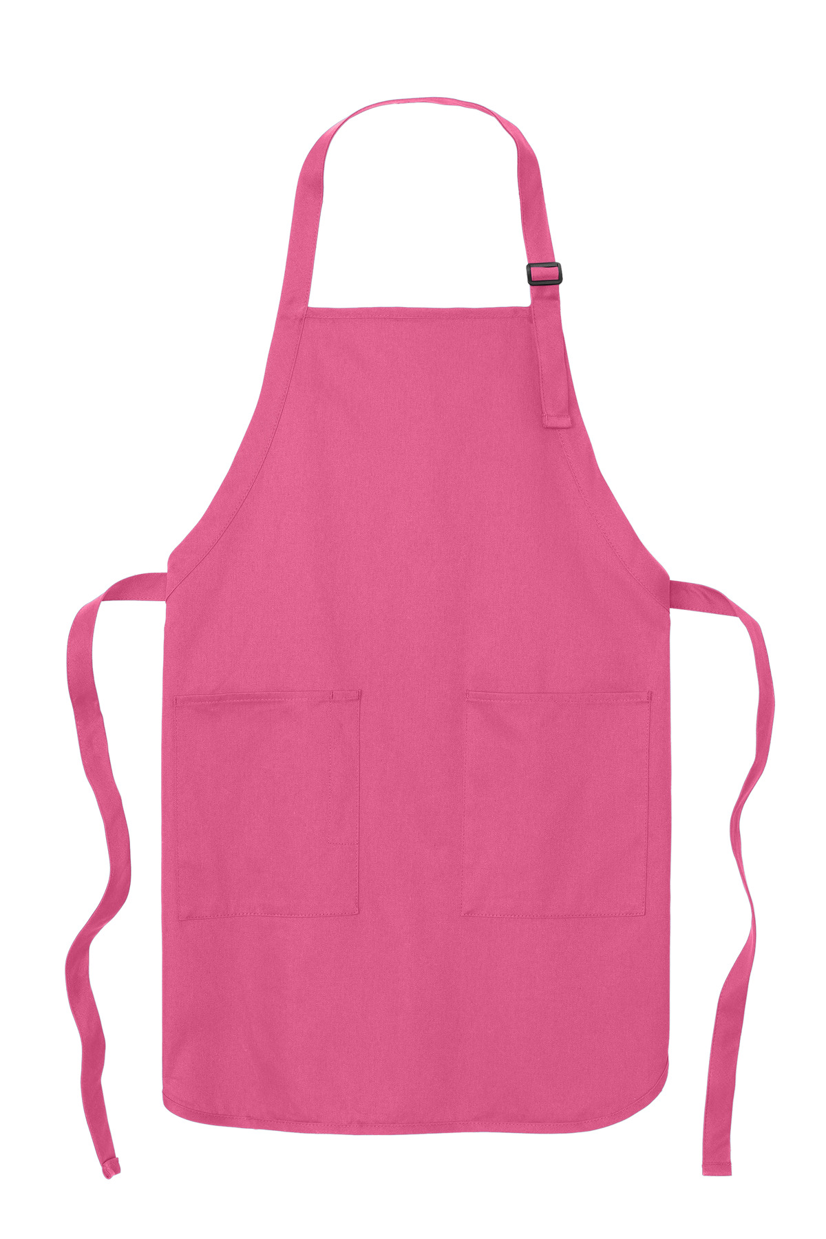 Port Authority® Full-Length Apron with Pockets — Awareness Pink