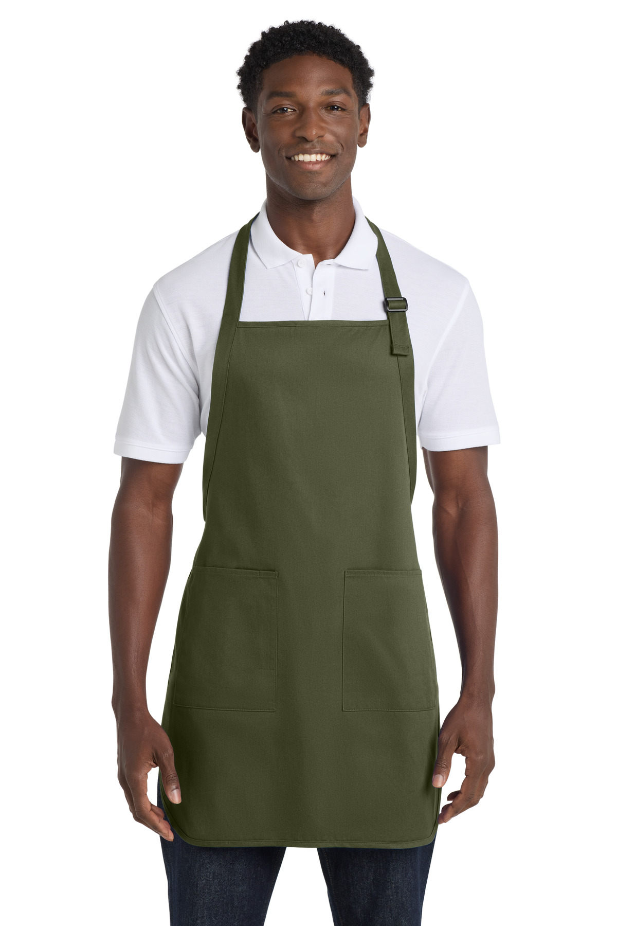 Port Authority Full-Length Apron with Pockets. A500 - Image 10
