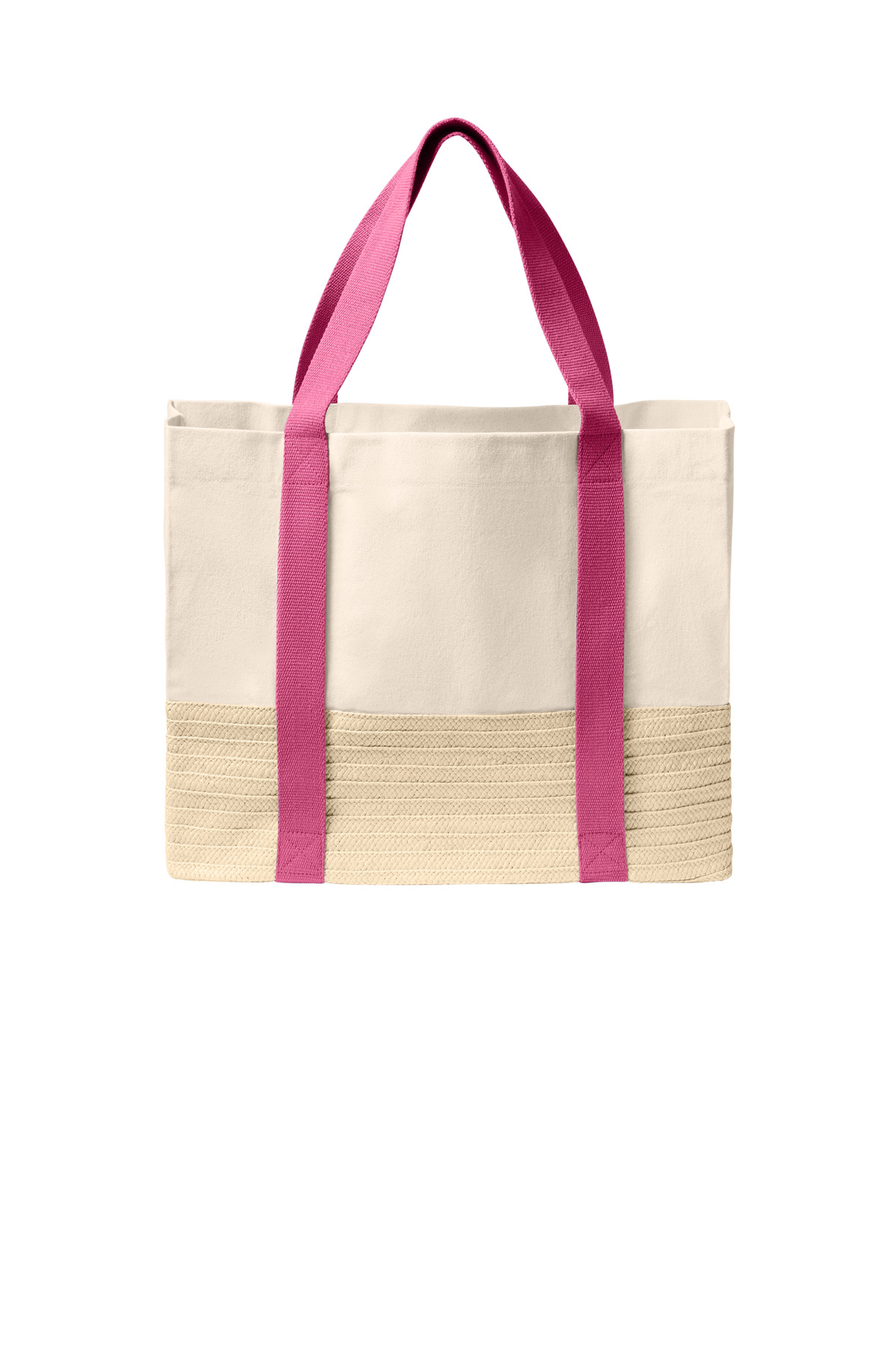 Port Authority Straw Market Tote-Port Authority