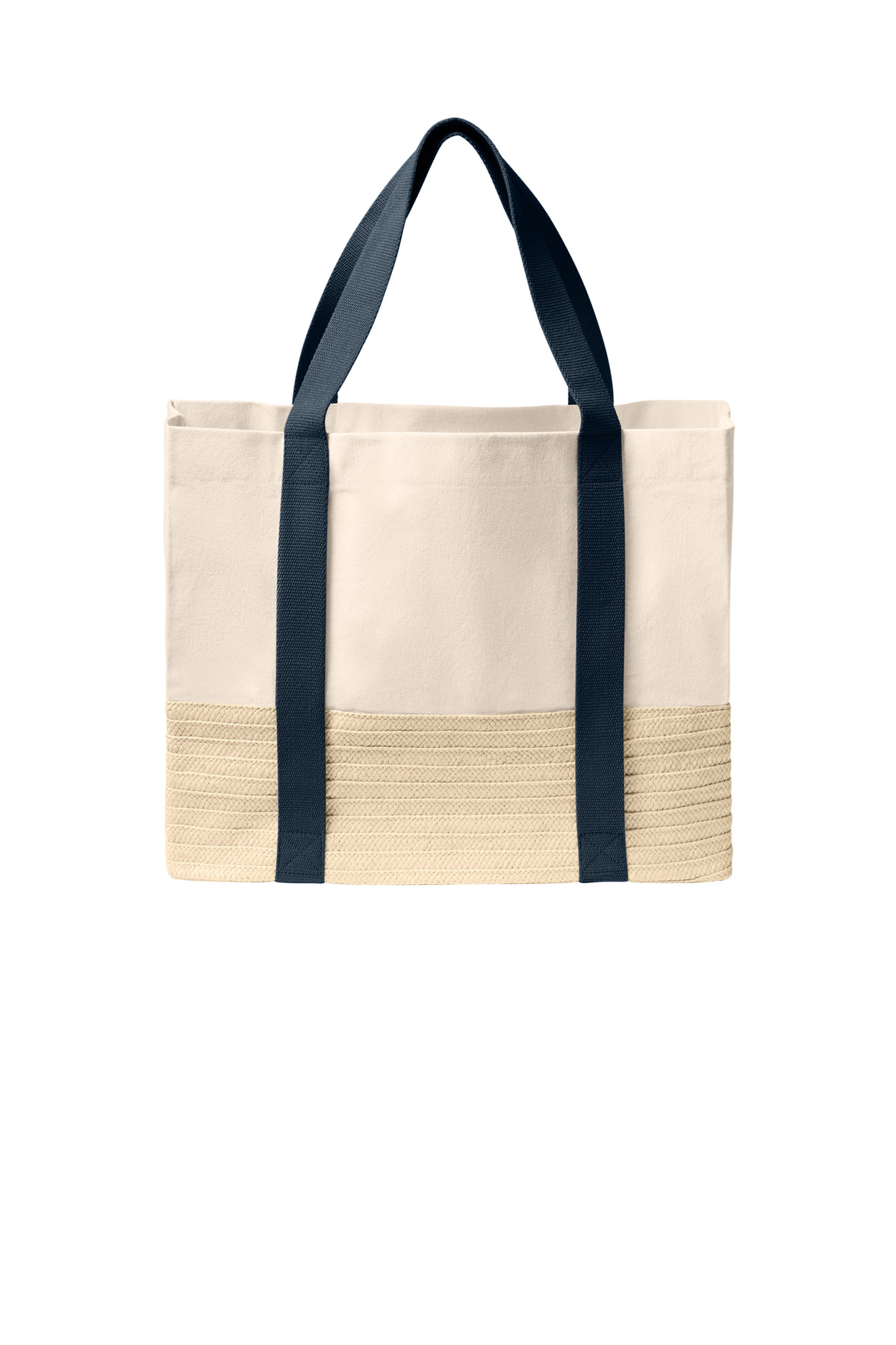 Port Authority ® Straw Market Tote BG450 - Image 3