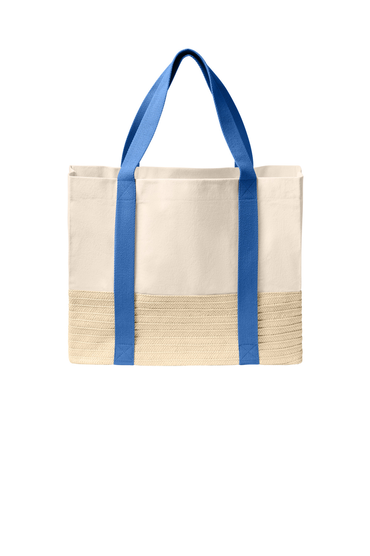 Port Authority ® Straw Market Tote BG450 - Image 4