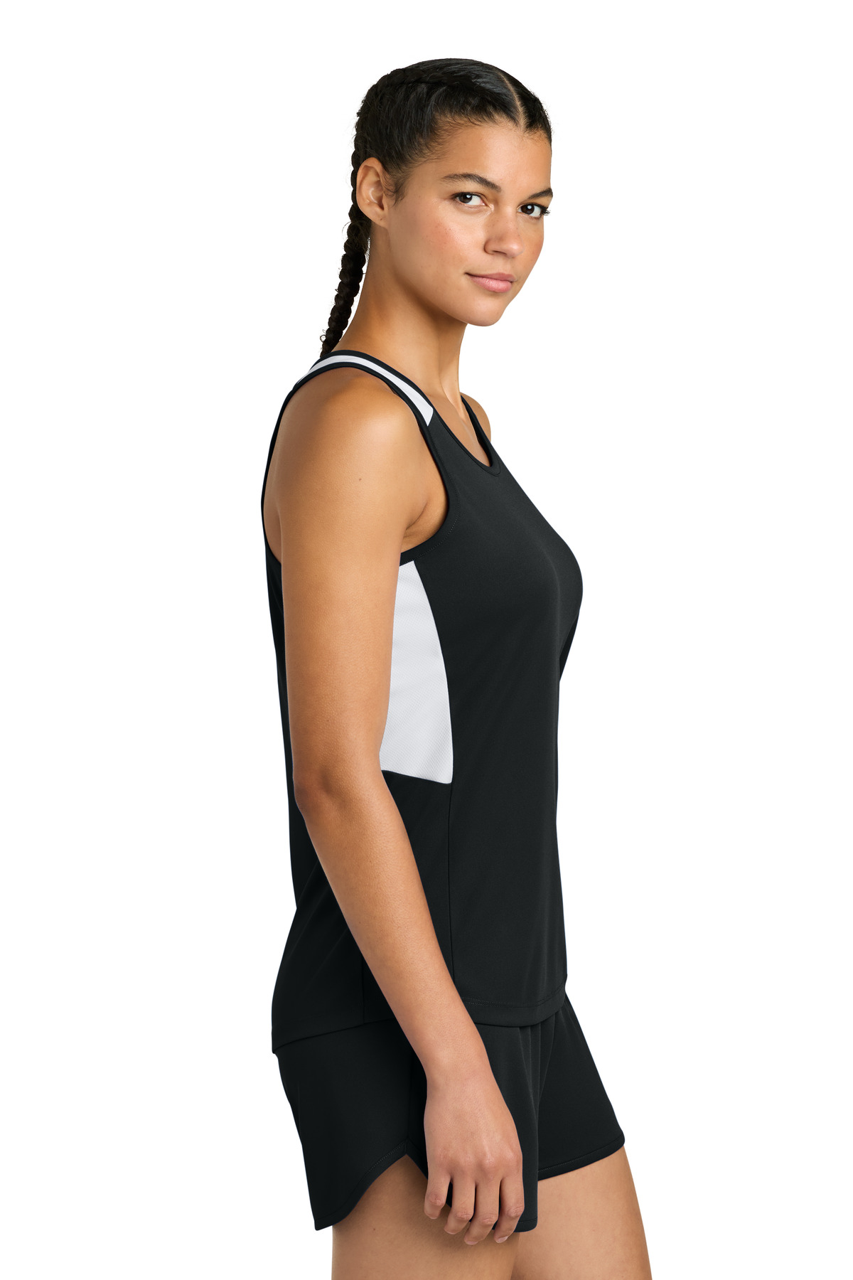 Sport-Tek Women's Club Track Tank LST446