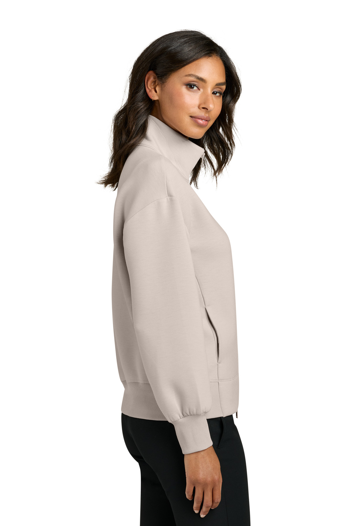 Mercer+Mettle Women's Soft Spacer Full-Zip MM3103