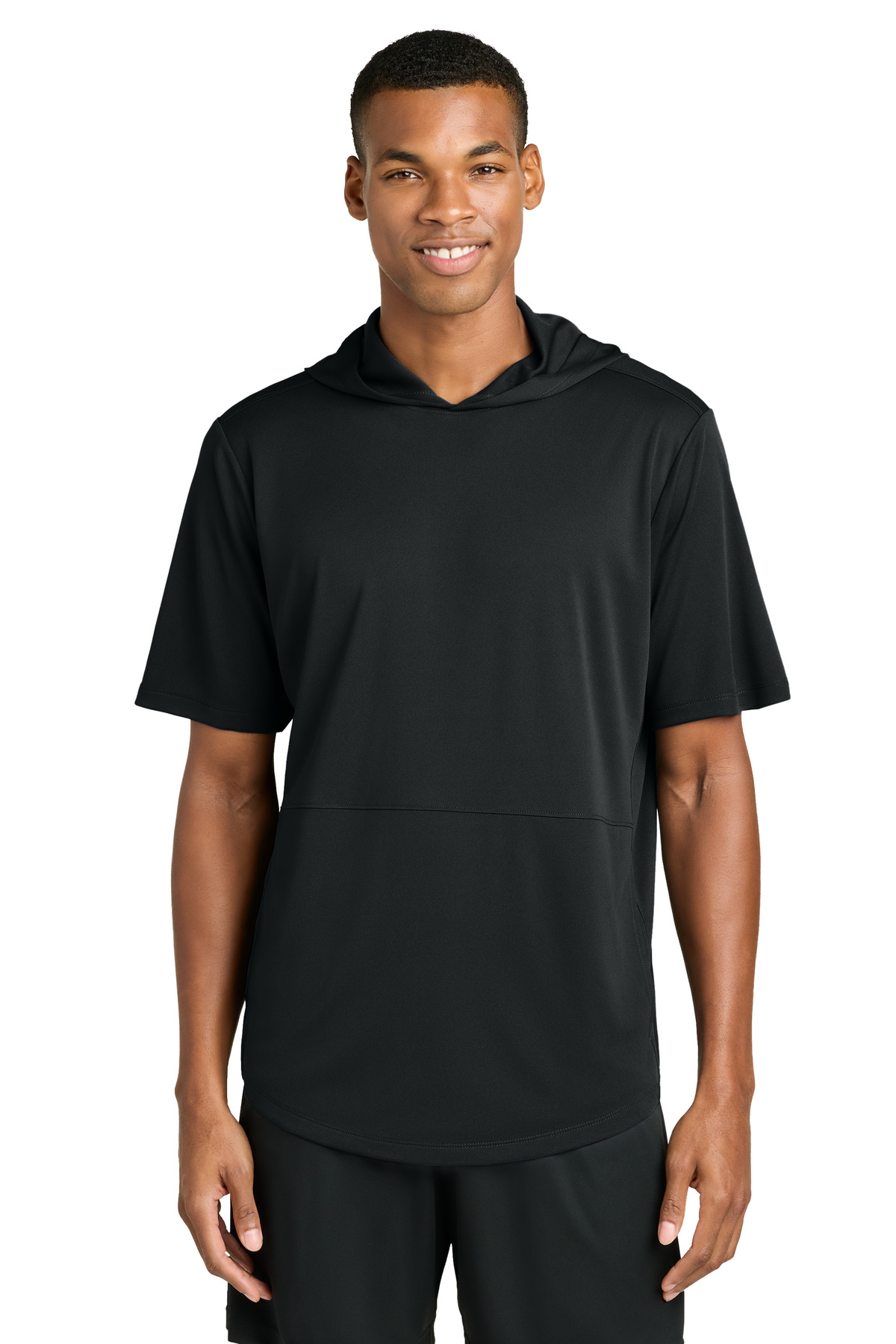Sport-Tek Club Short Sleeve Hoodie-Sport-Tek