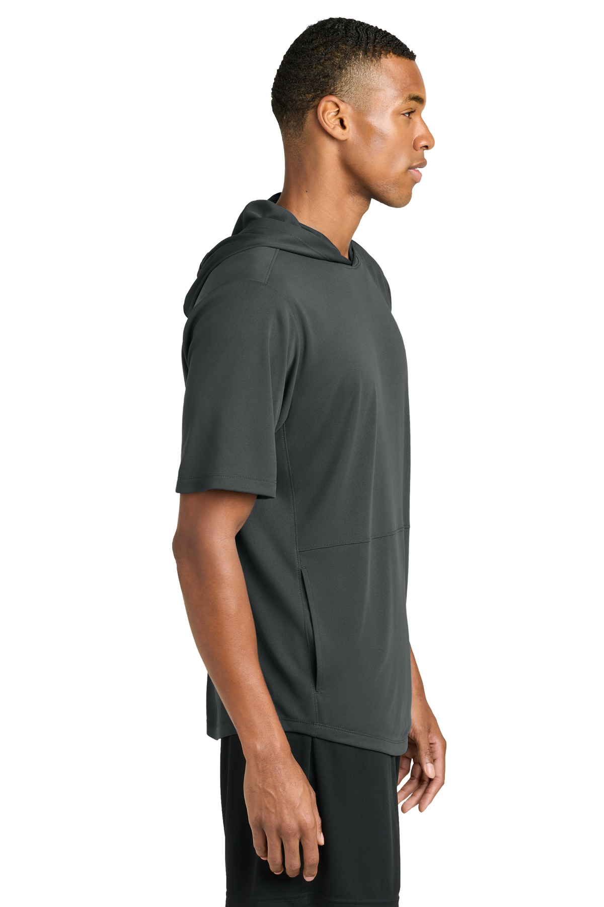 Sport-Tek Club Short Sleeve Hoodie ST445