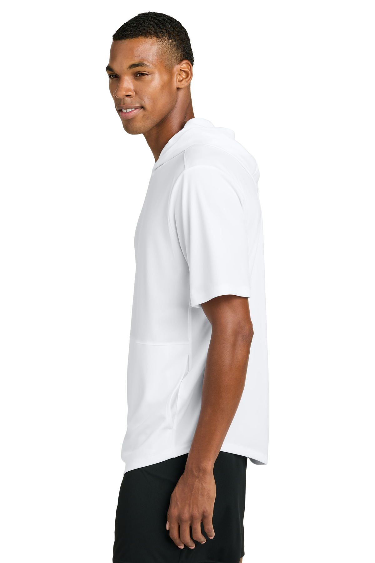 Sport-Tek Club Short Sleeve Hoodie ST445