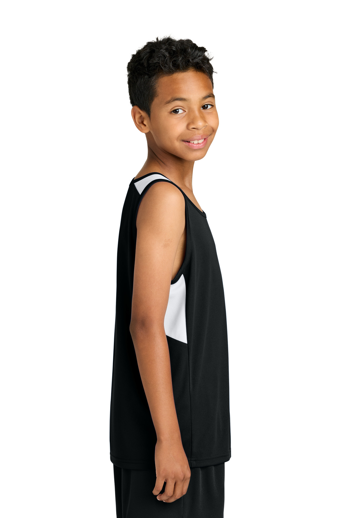 Sport-Tek Youth Club Track Tank YST446