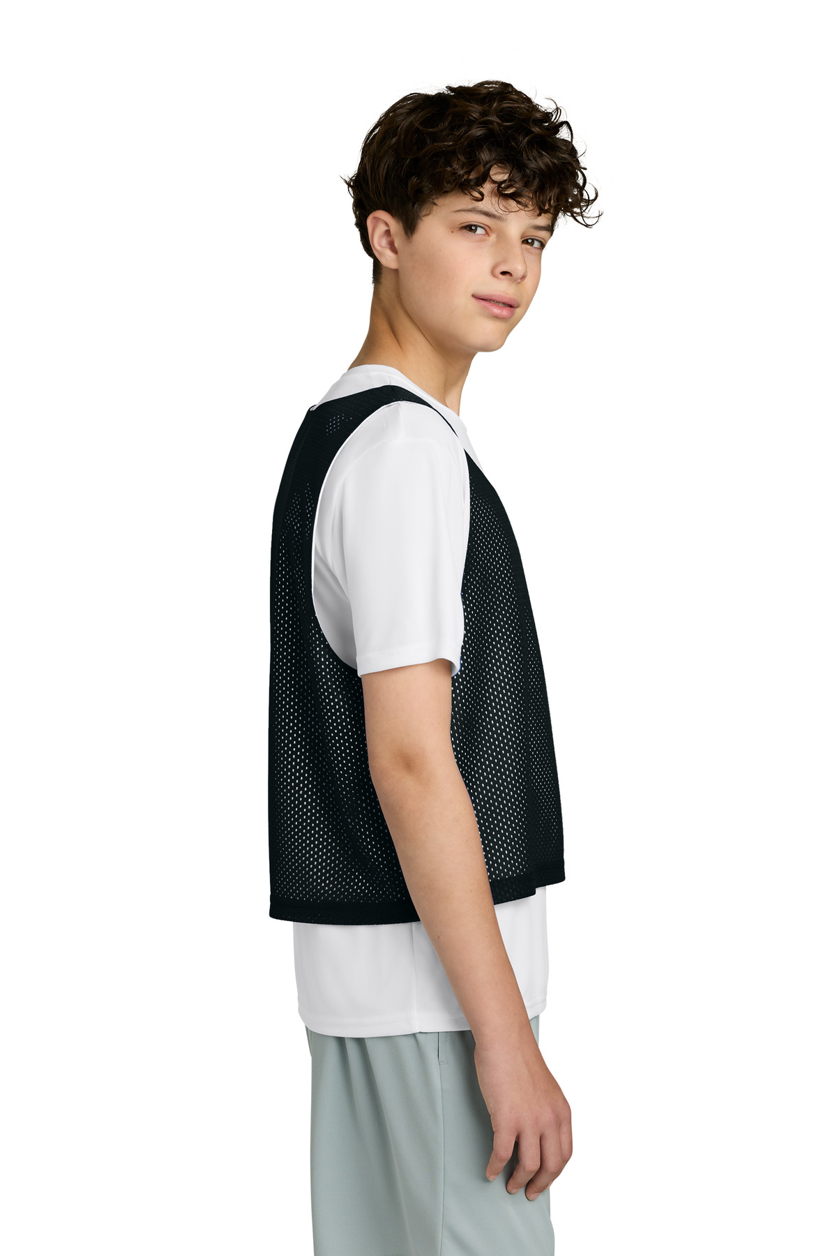 Sport-Tek Youth Lacrosse Reversible Pinnie YST512