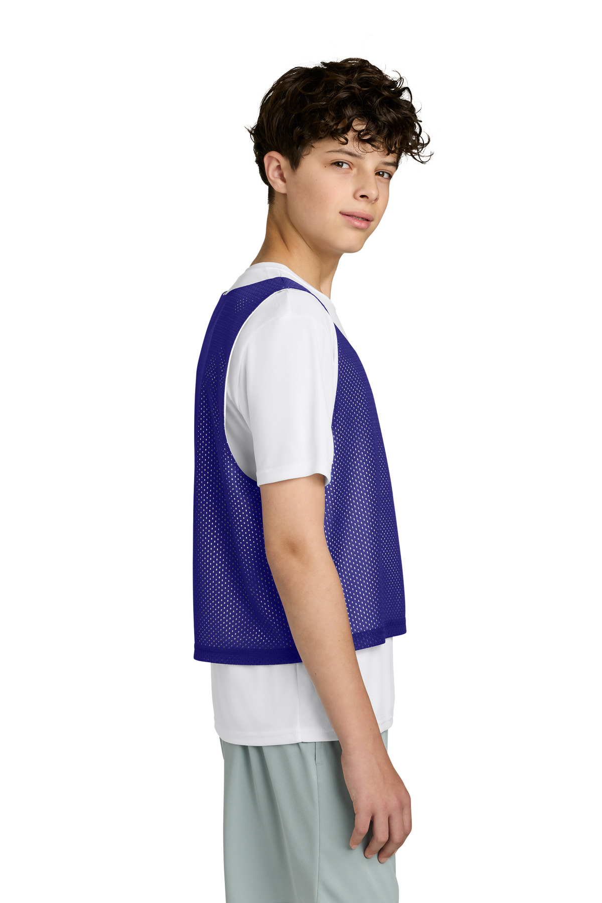 Sport-Tek Youth Lacrosse Reversible Pinnie YST512