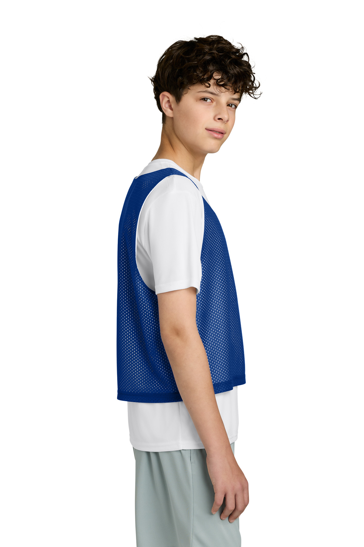Sport-Tek Youth Lacrosse Reversible Pinnie YST512