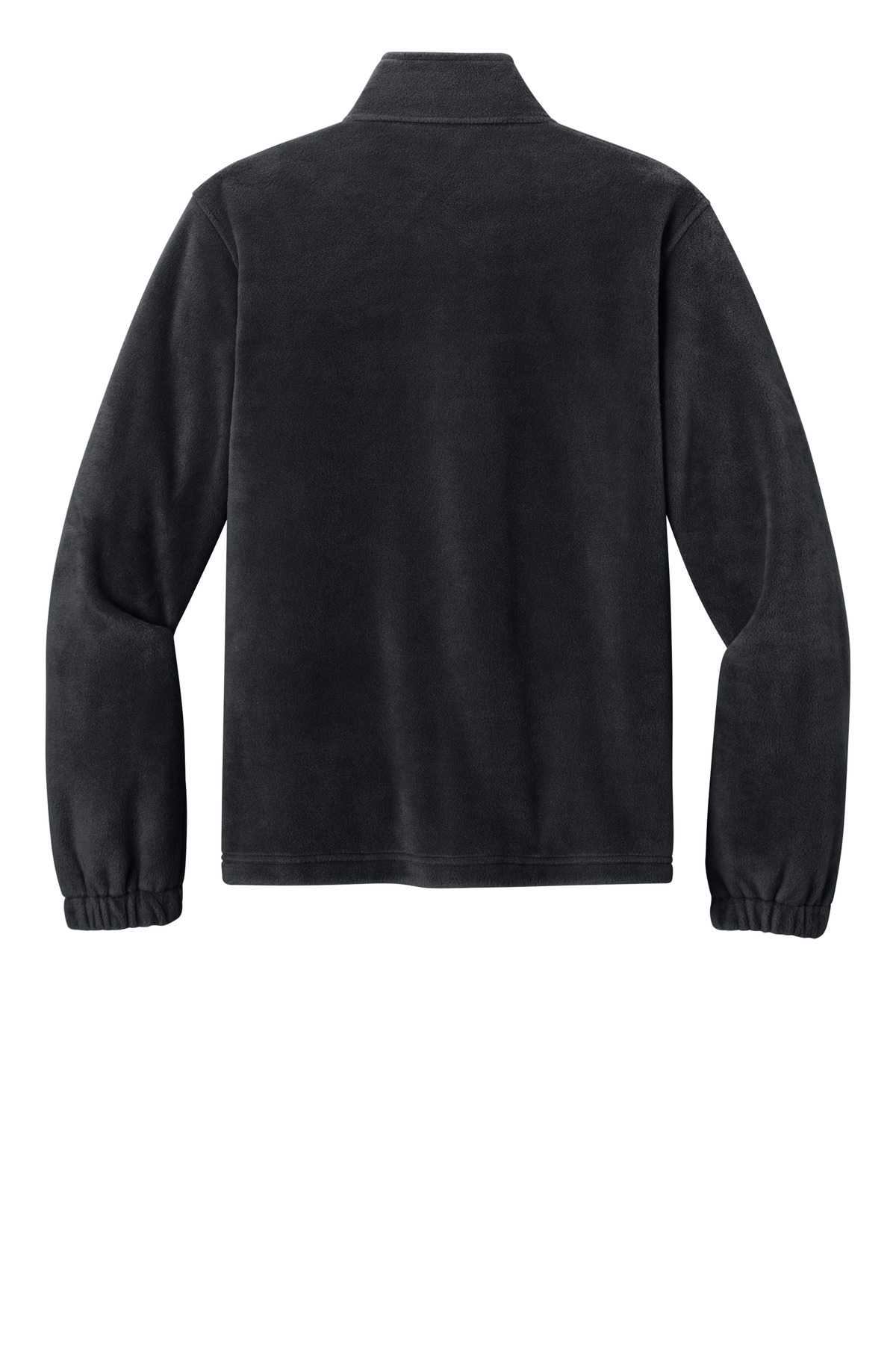 Port Authority Plush Fleece Full-Zip Jacket F190 in Black
