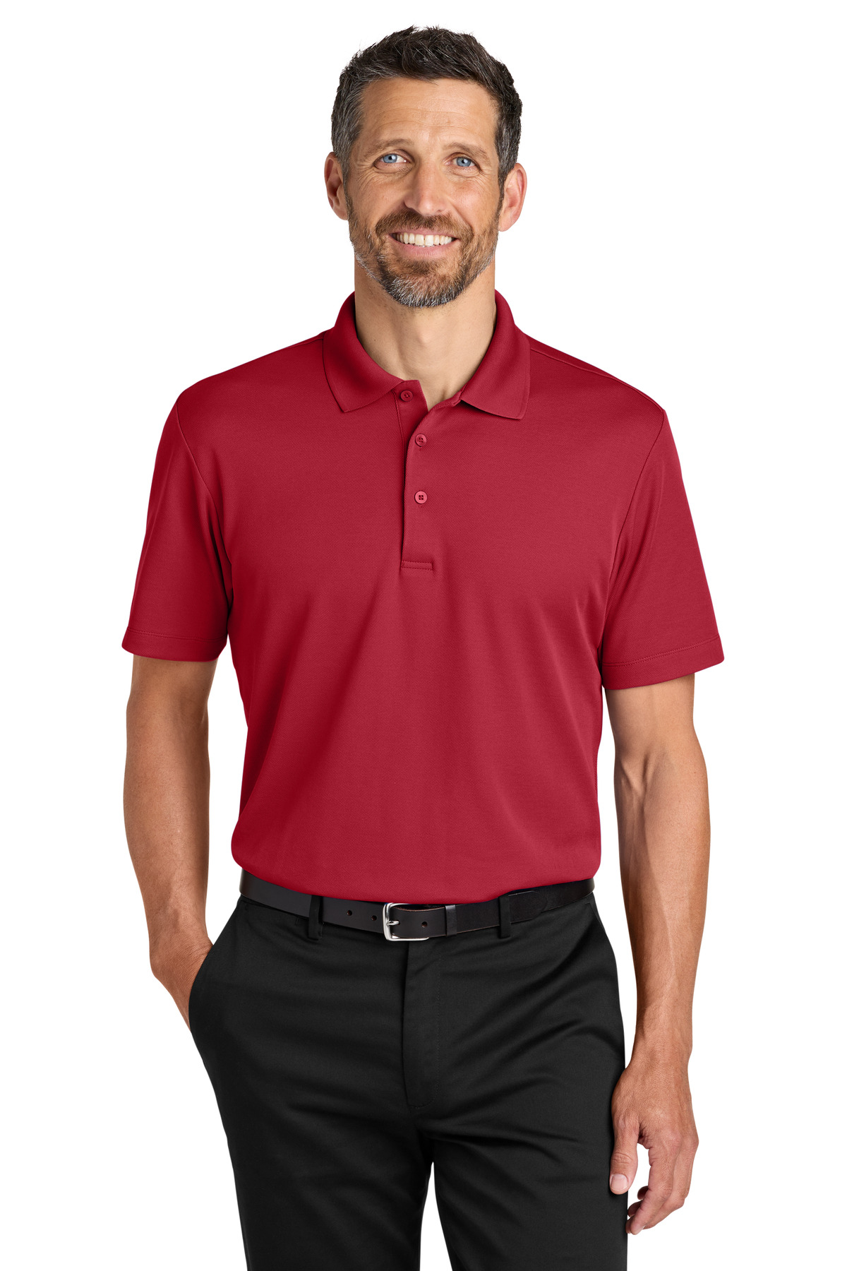 Port Authority ® Plaited Pique Polo K620 - Image 2